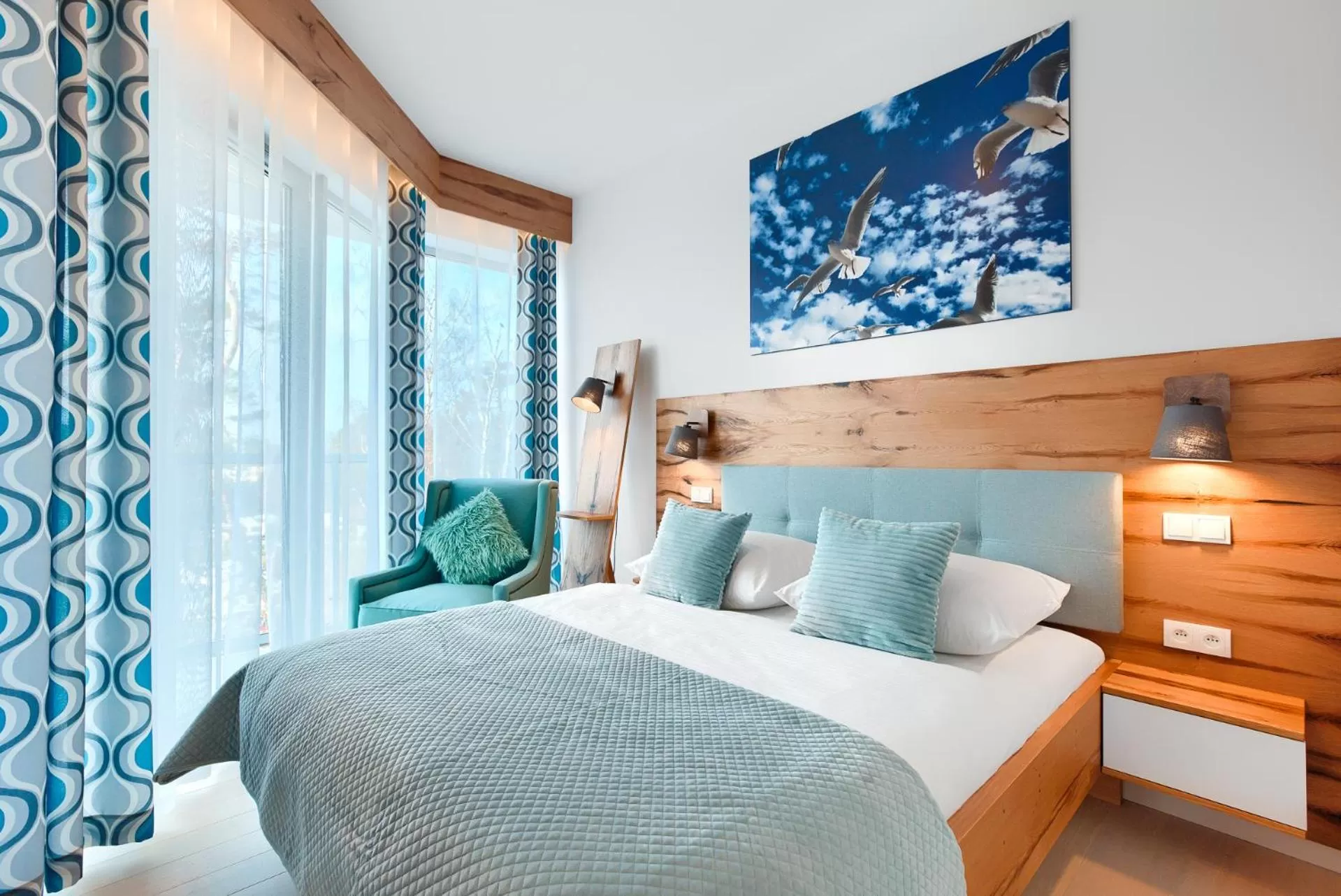 Bed in Dune Resort Mielno - C