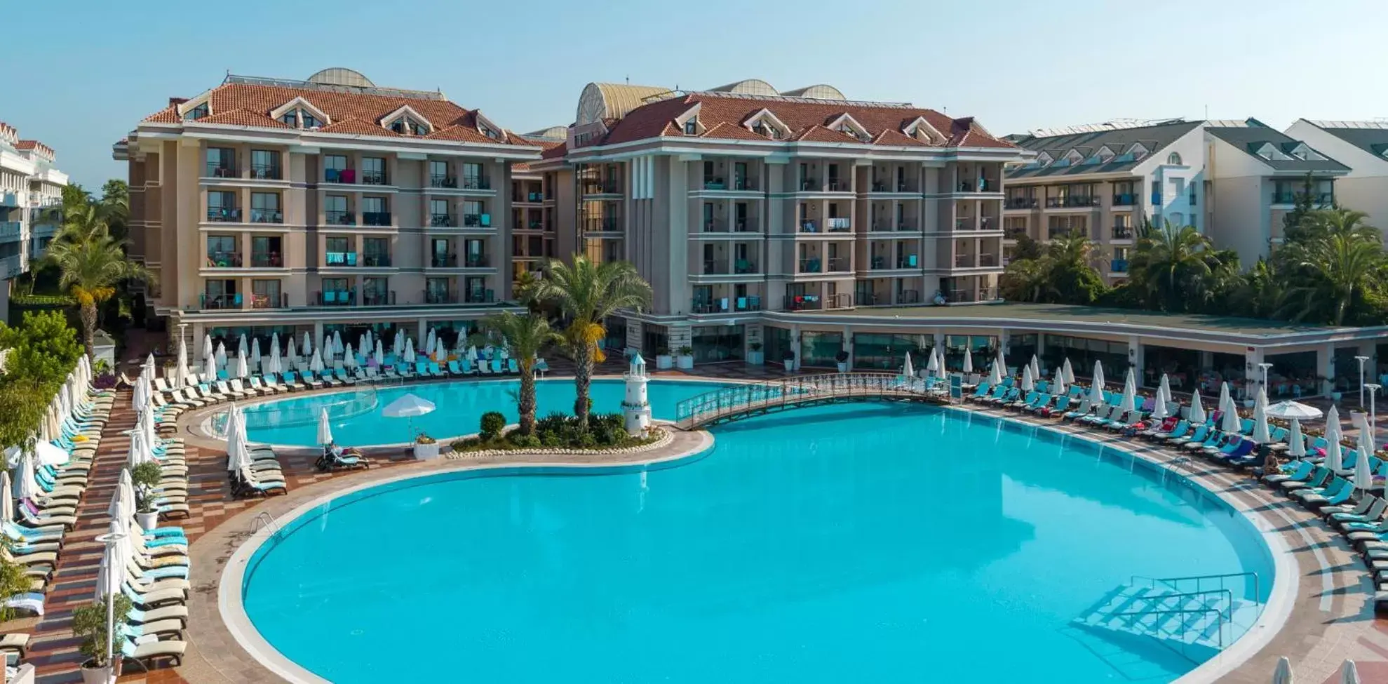 Property building, Pool View in Hotel Turan Prince - Ex Sentido Turan Prince