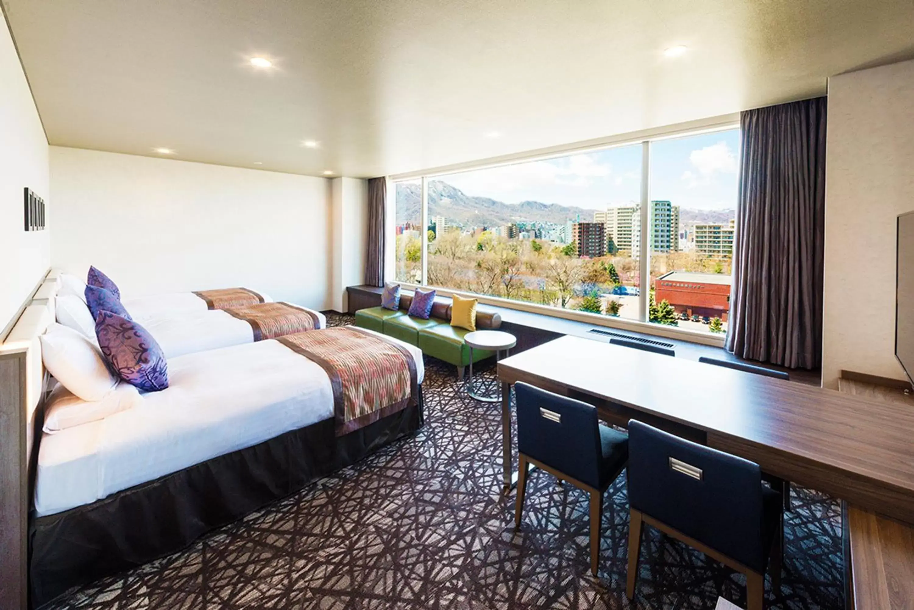 Deluxe Quadruple Room - Non-Smoking in HOTEL MYSTAYS Sapporo Nakajima Park Deluxe Quadruple Room - Non-Smoking in HOTEL MYSTAYS Sapporo Nakajima Park