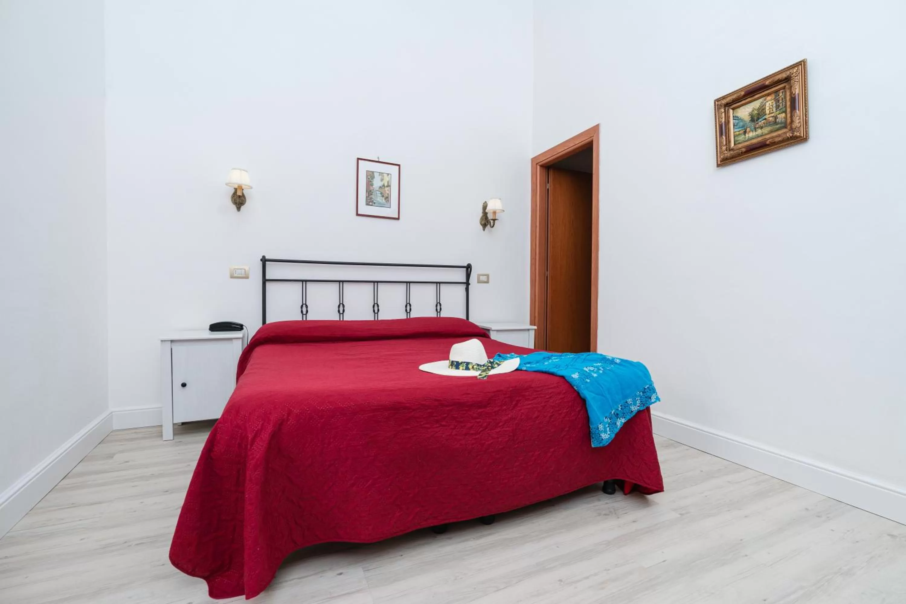 Bed in Hotel Fontana