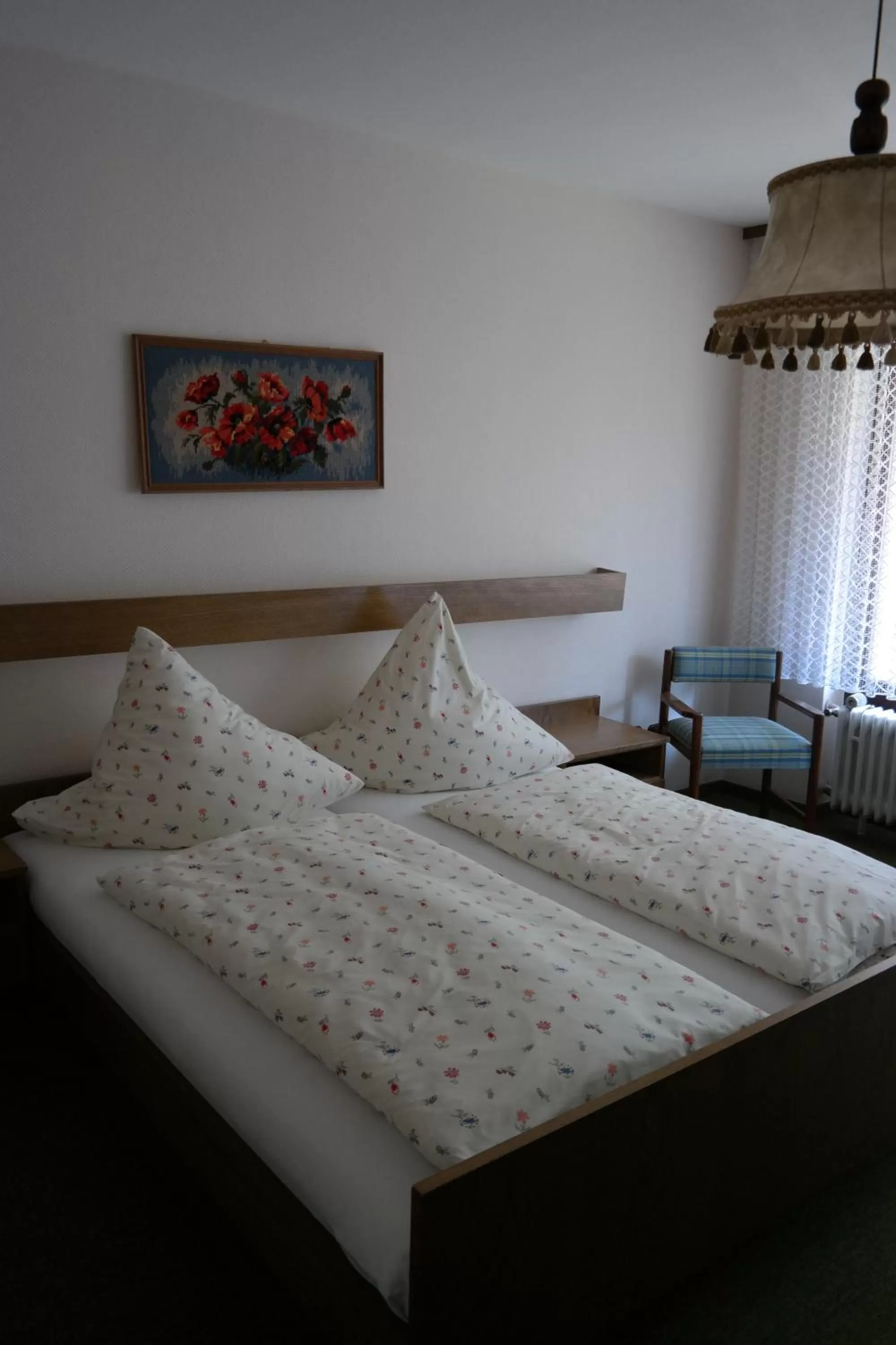 Bed in Herzog's Ulsterbrücke Garni Hotel