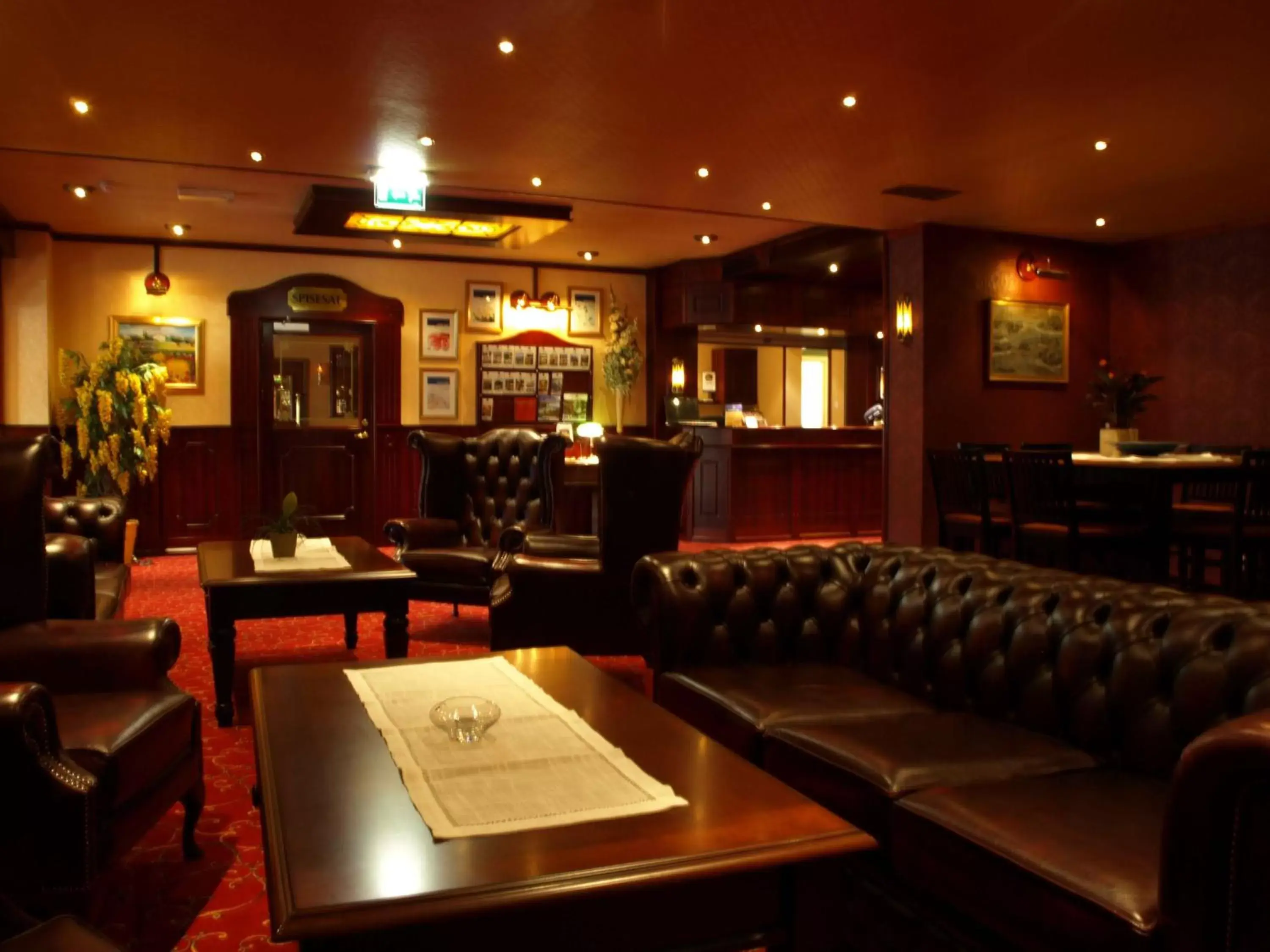 Lobby or reception, Lounge/Bar in Best Western Laegreid Hotell