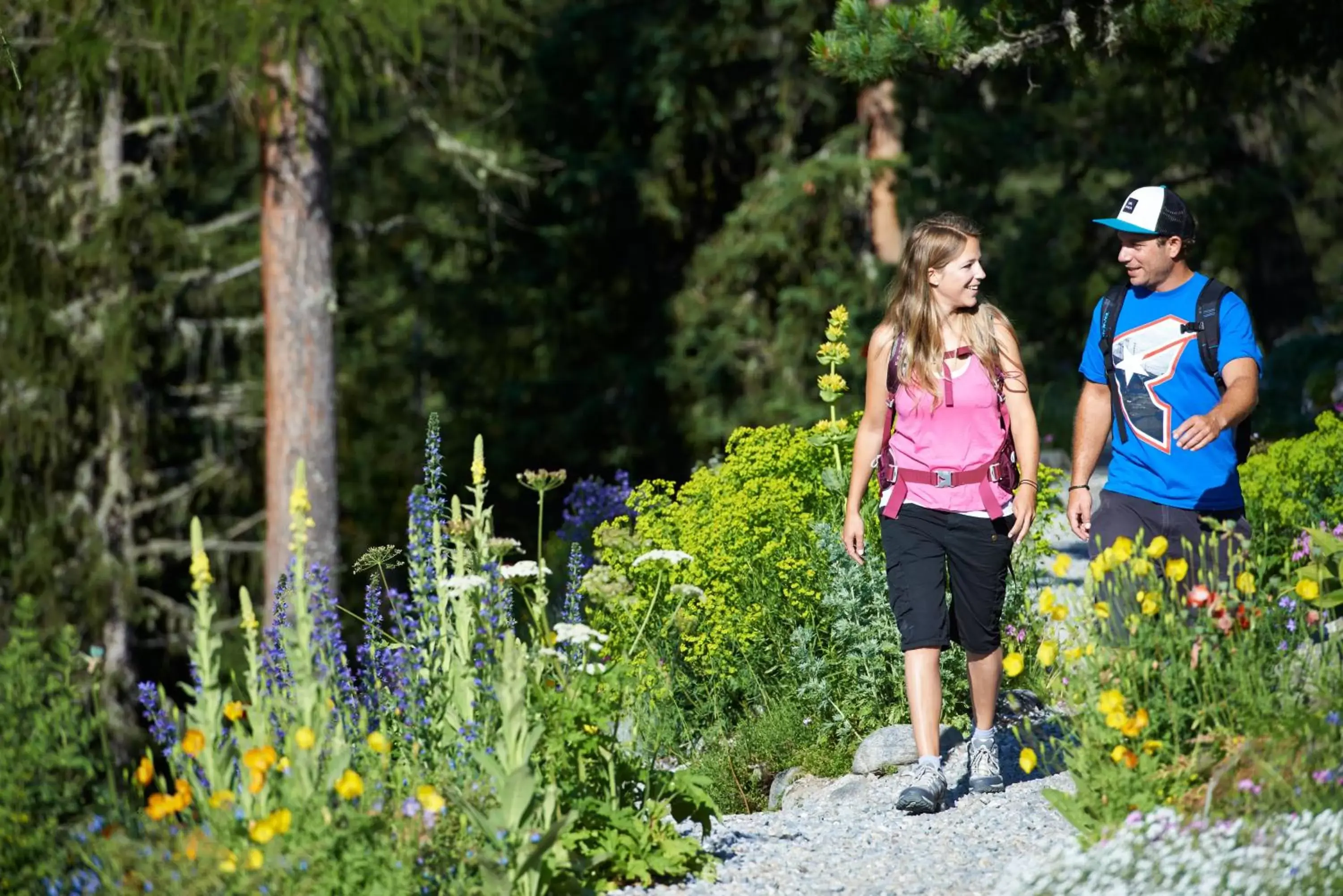 Natural landscape in Hotel Piz Buin Klosters