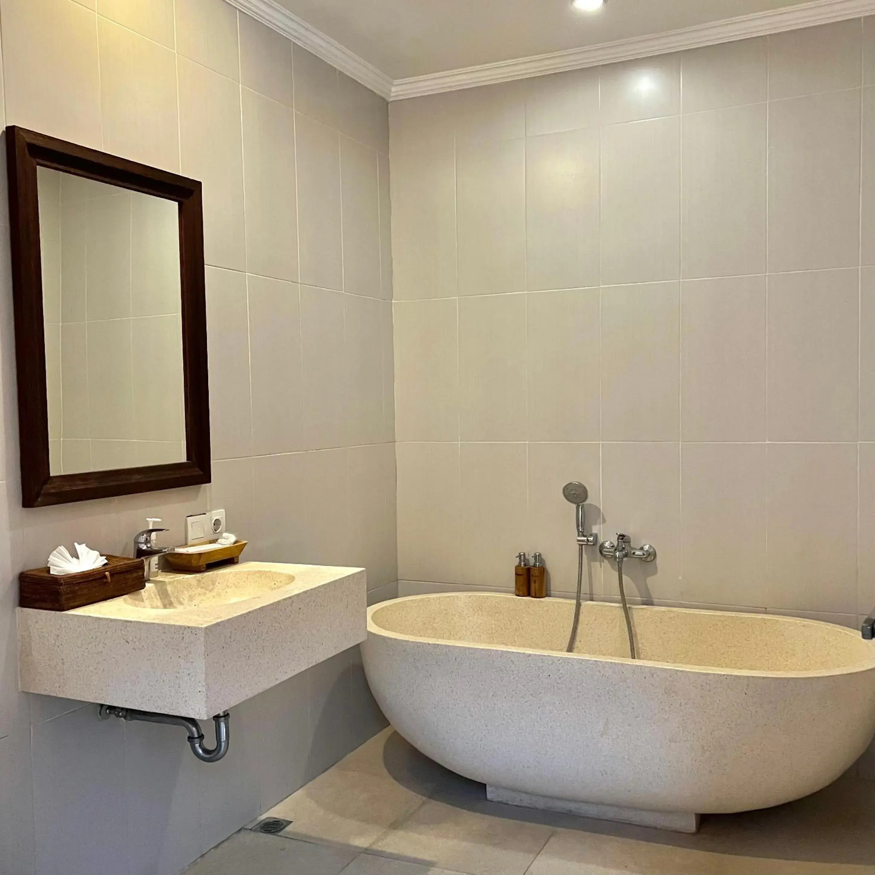 Property building, Bathroom in Kubu Bali Baik Villa & Resort - CHSE Certified