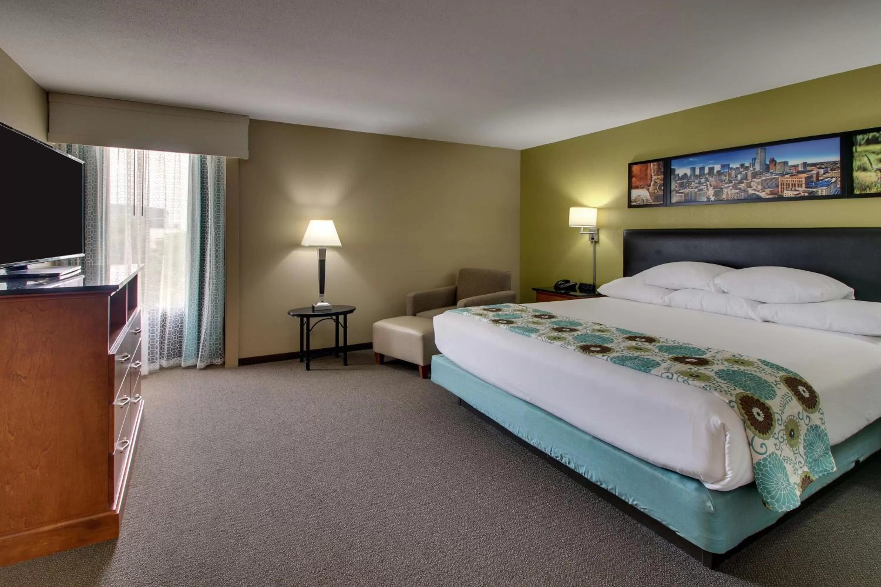 Spacious King Suite with Sofa Sleeper in Drury Inn & Suites Houston The Woodlands