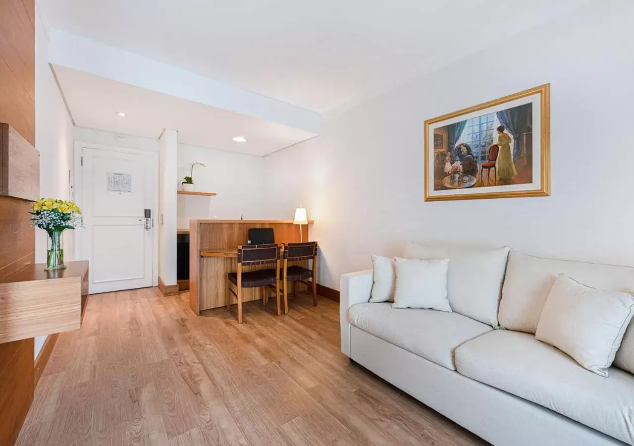 Living room in Hotel Nacional Inn Cambuí Campinas Residence Living room in Hotel Nacional Inn Cambuí Campinas Residence