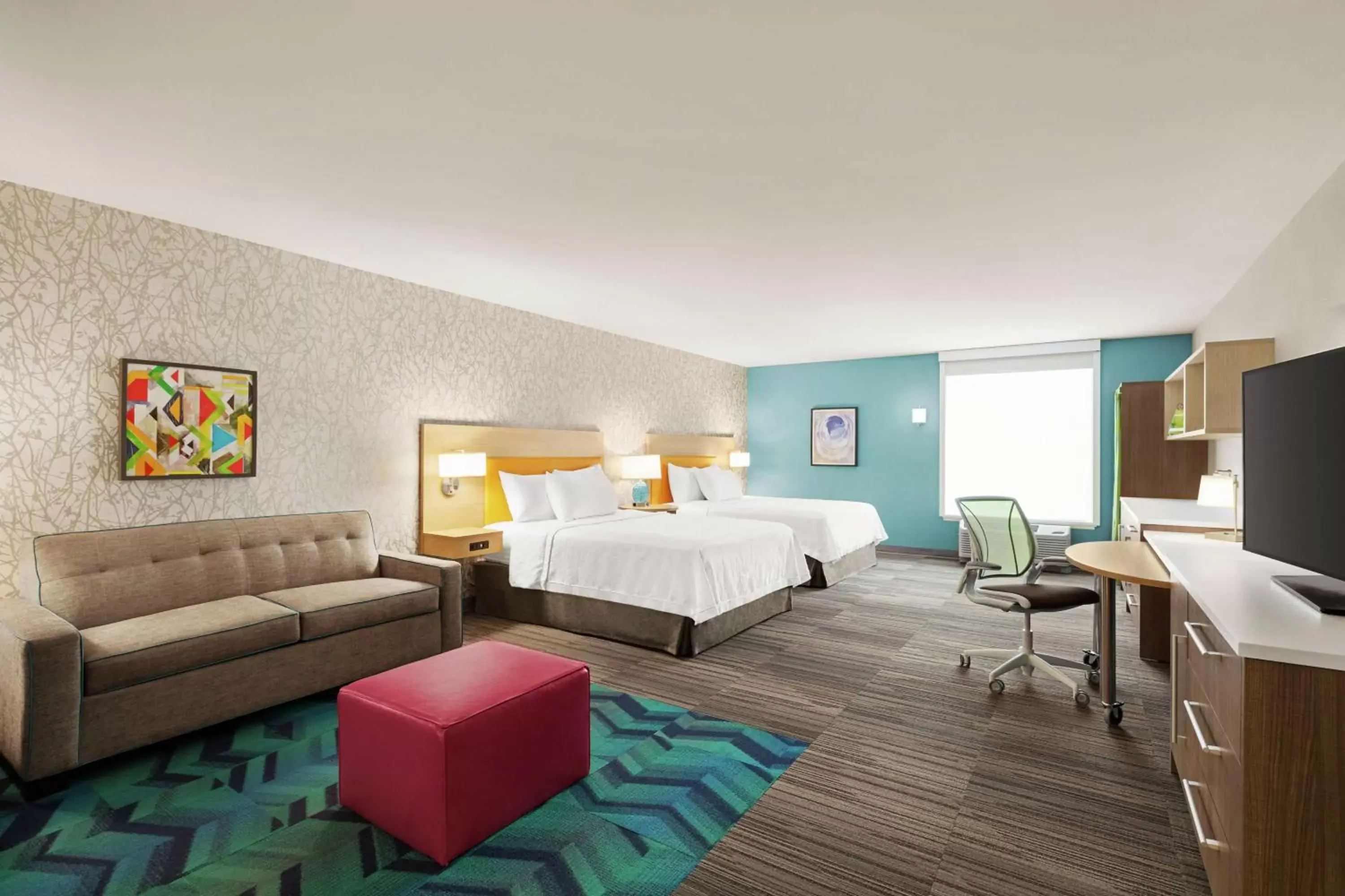 Bedroom in Home2 Suites By Hilton Fernandina Beach on Amelia Island, FL