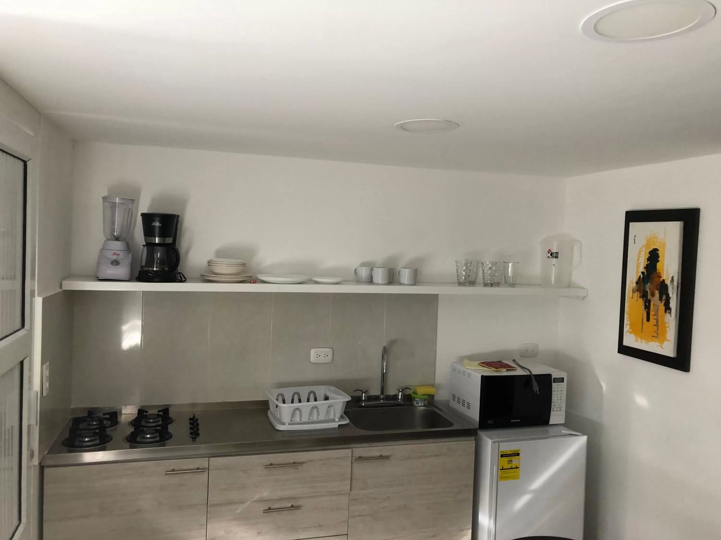 Kitchen or kitchenette in Villa San Miguel