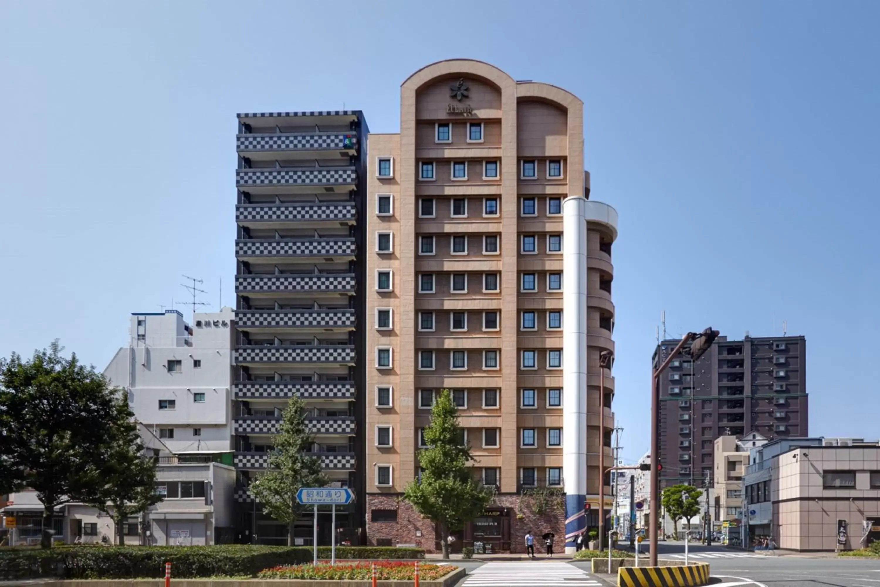 Facade/entrance, Property Building in Hotel Eclair Hakata