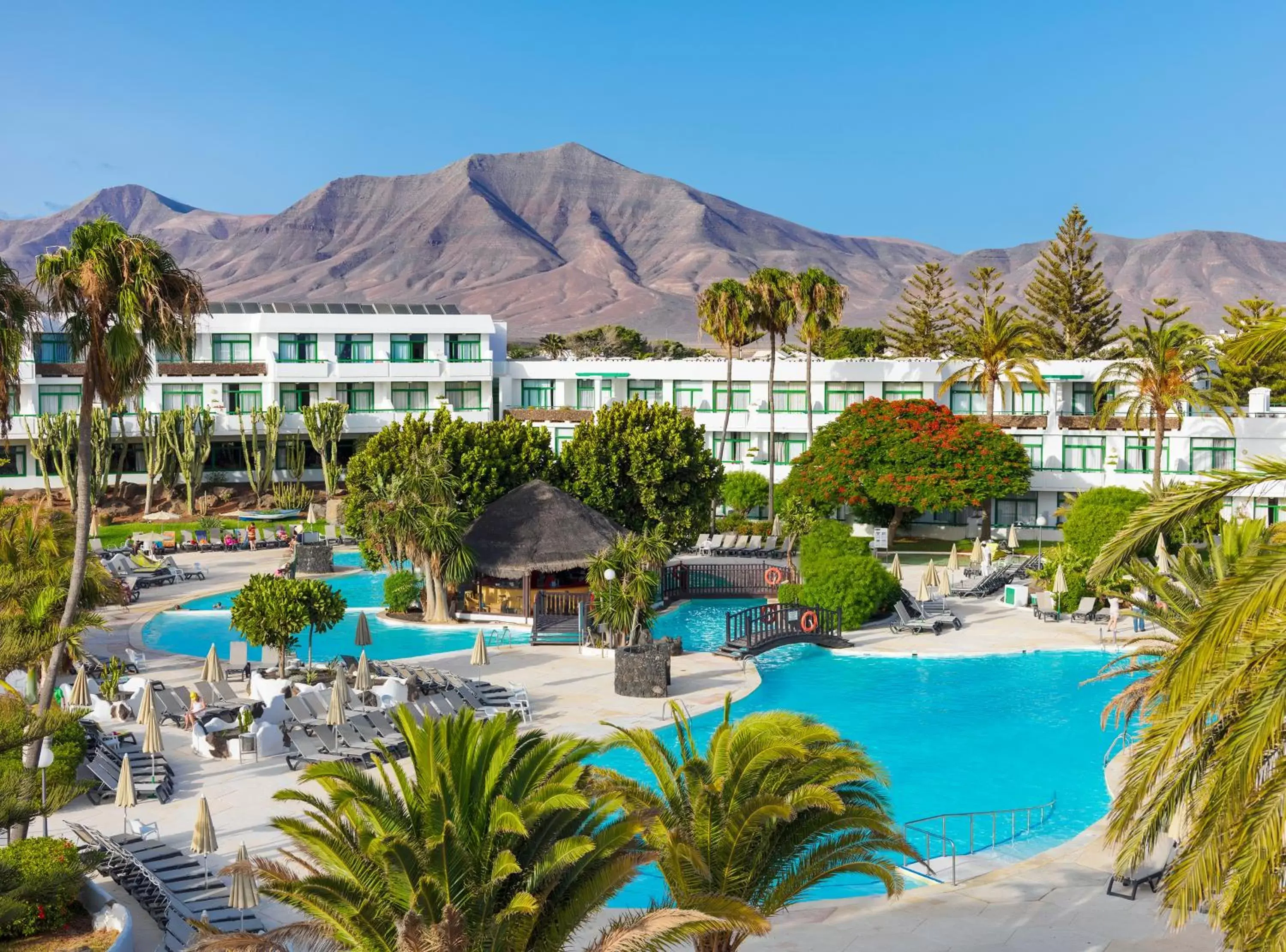 Garden, Pool View in H10 Lanzarote Princess