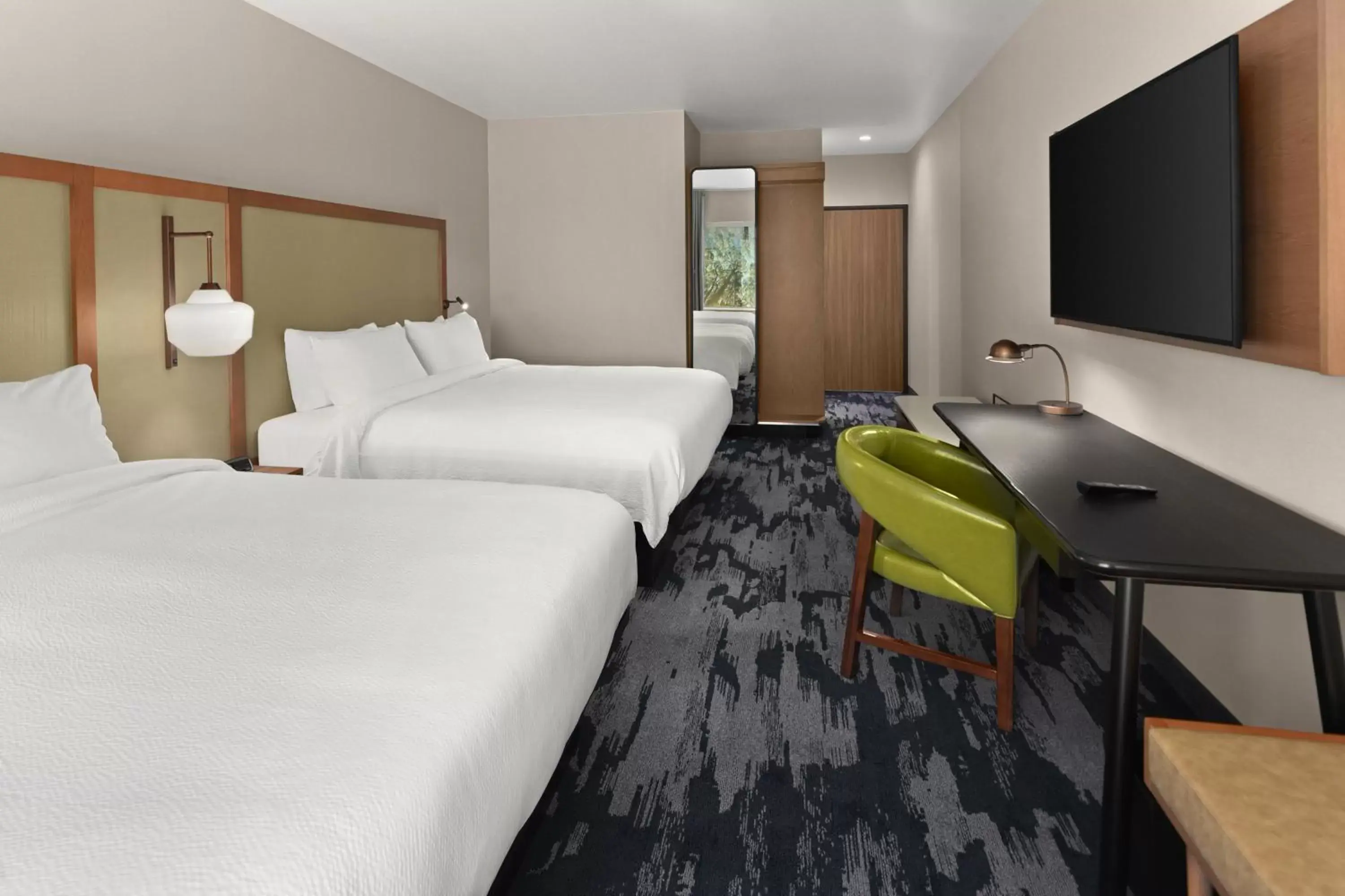 Photo of the whole room, Bed in Fairfield by Marriott Inn & Suites Anaheim Los Alamitos