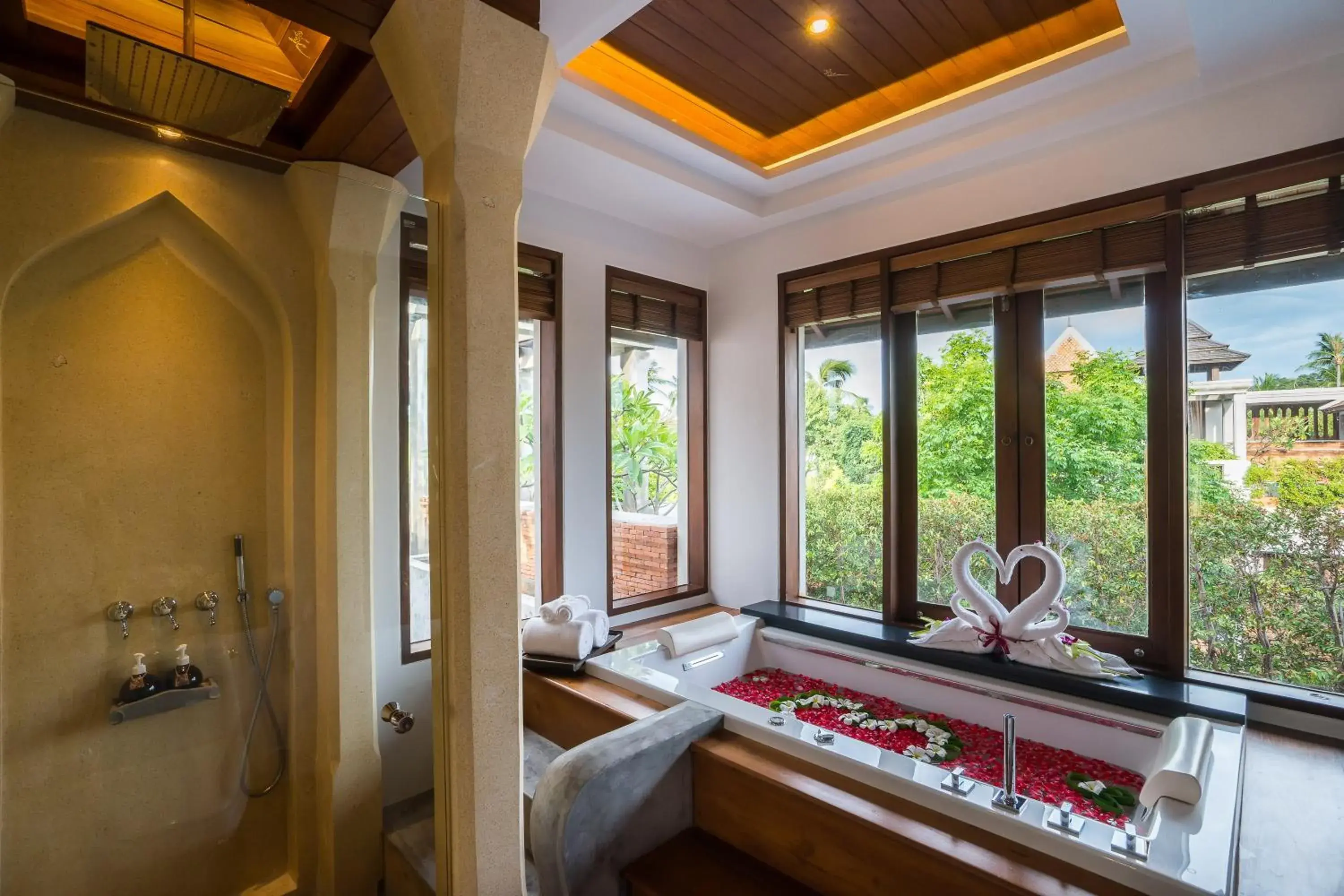 Bathroom in Royal Muang Samui Villas - SHA Extra Plus Bathroom in Royal Muang Samui Villas - SHA Extra Plus
