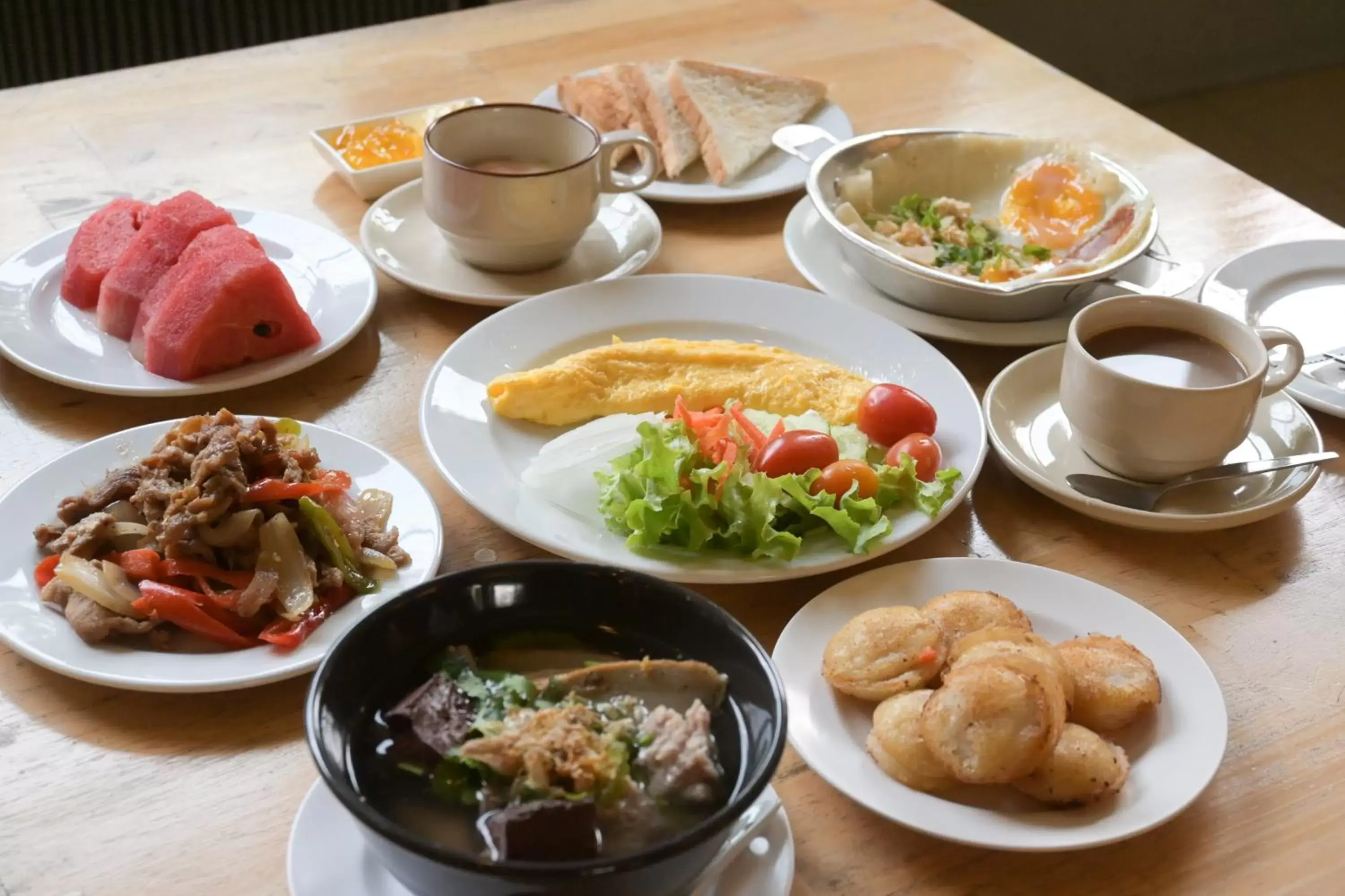 Breakfast in Rattana Park Hotel