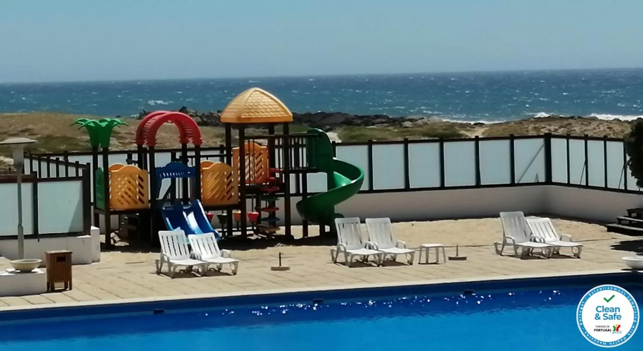 Children play ground, Swimming Pool in Hotel Santo Andre