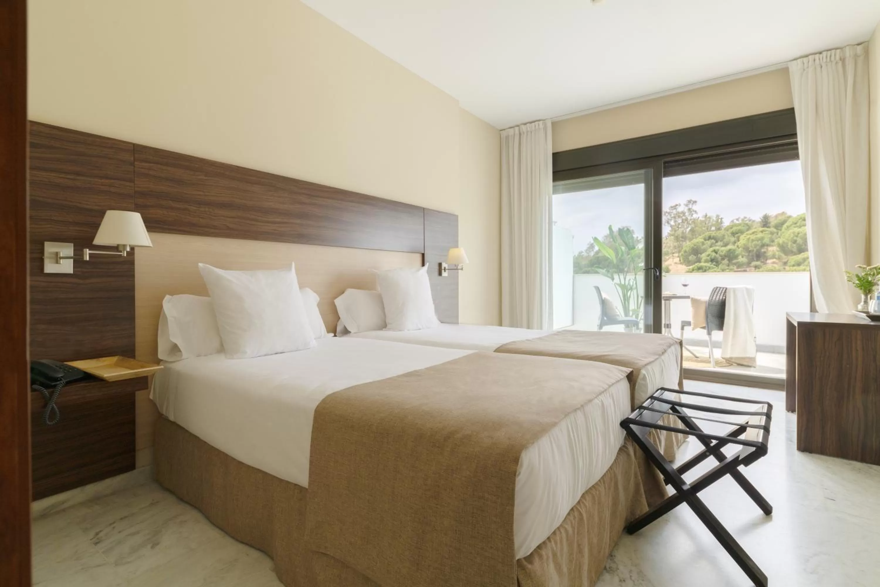 Bed in Hotel Finca Los Abetos