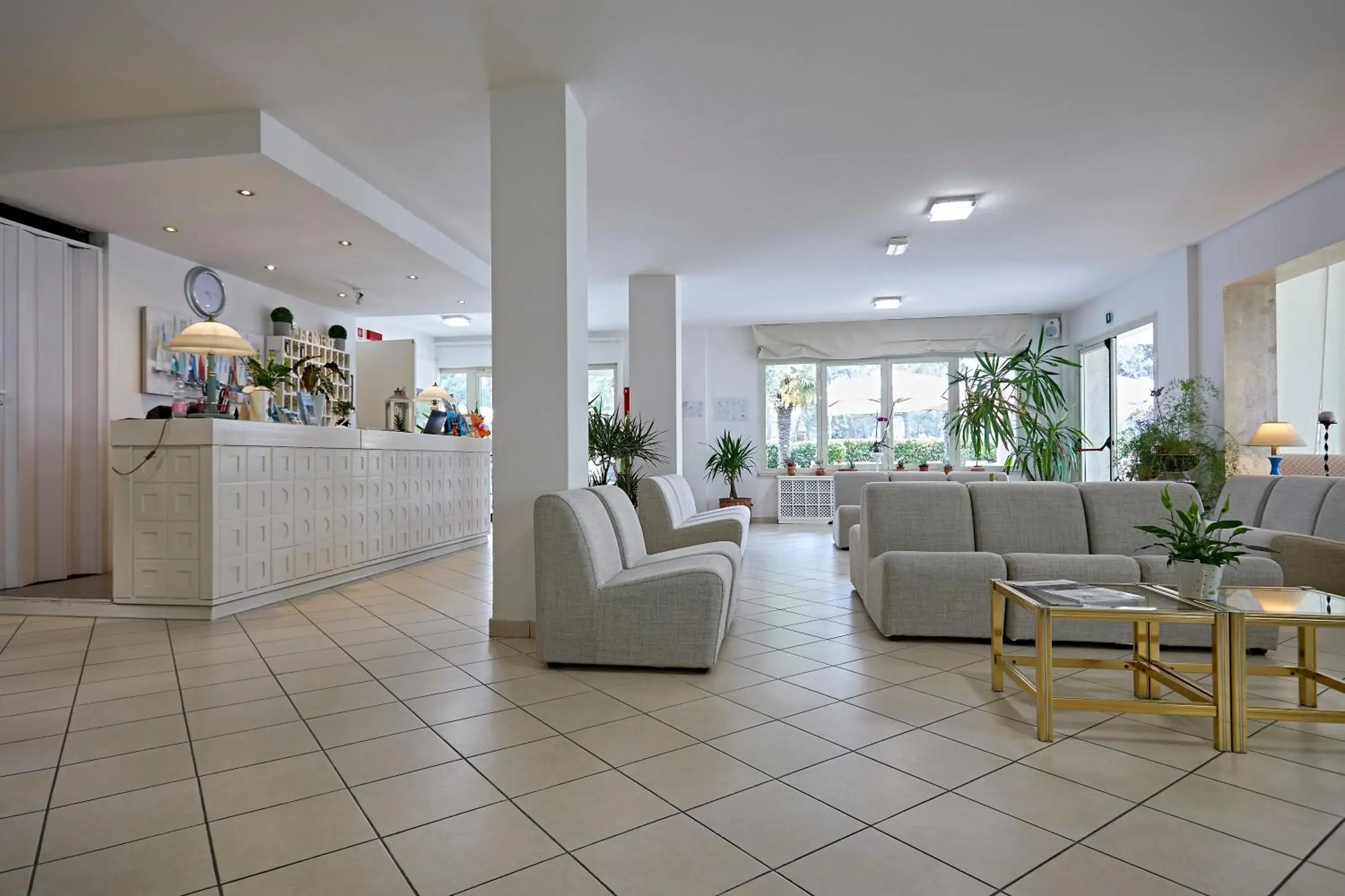 Living room, Lobby/Reception in Hotel Ridolfi