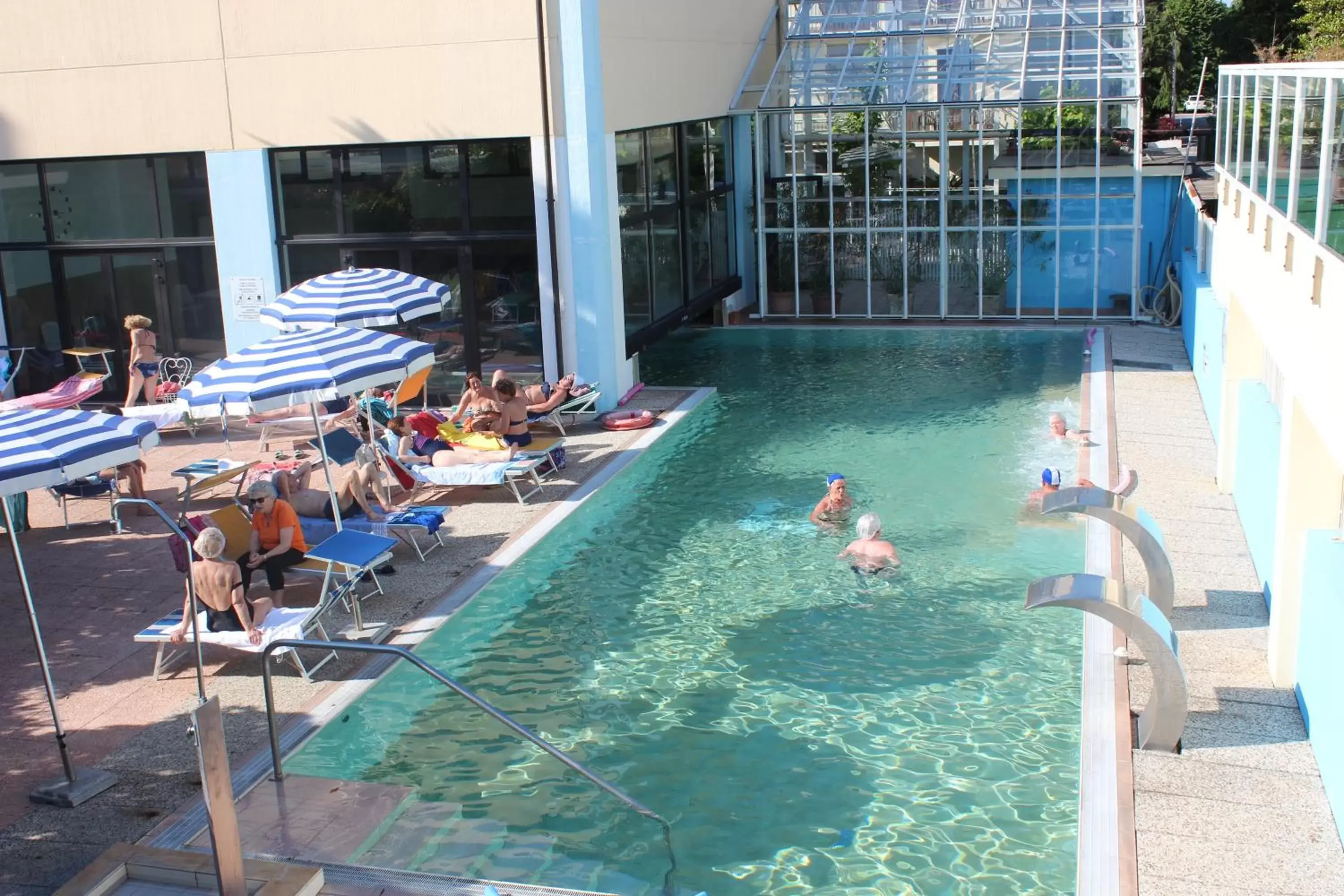 Swimming Pool in Hotel Al Sole Terme