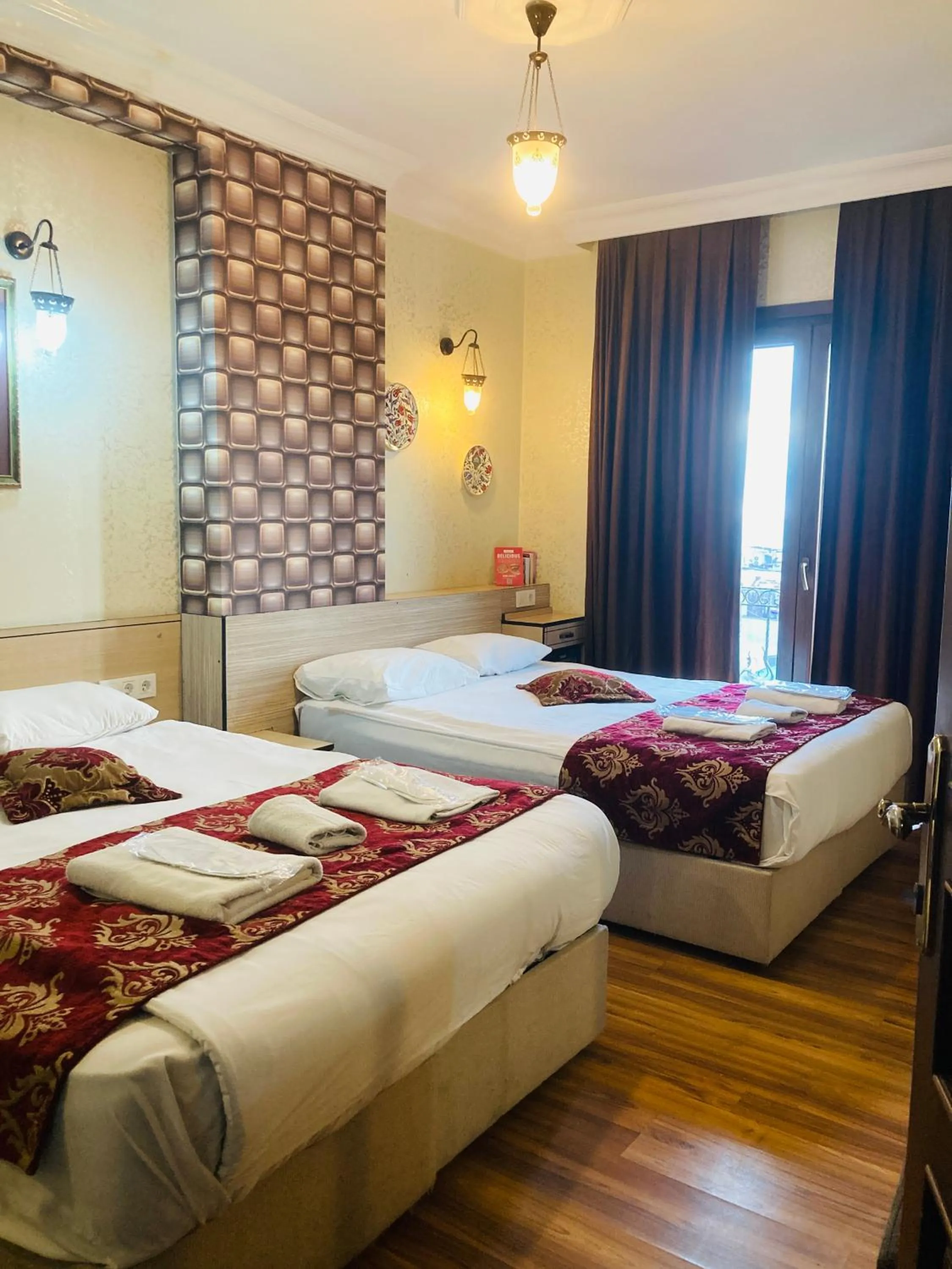 Bed in Art City Hotel Istanbul