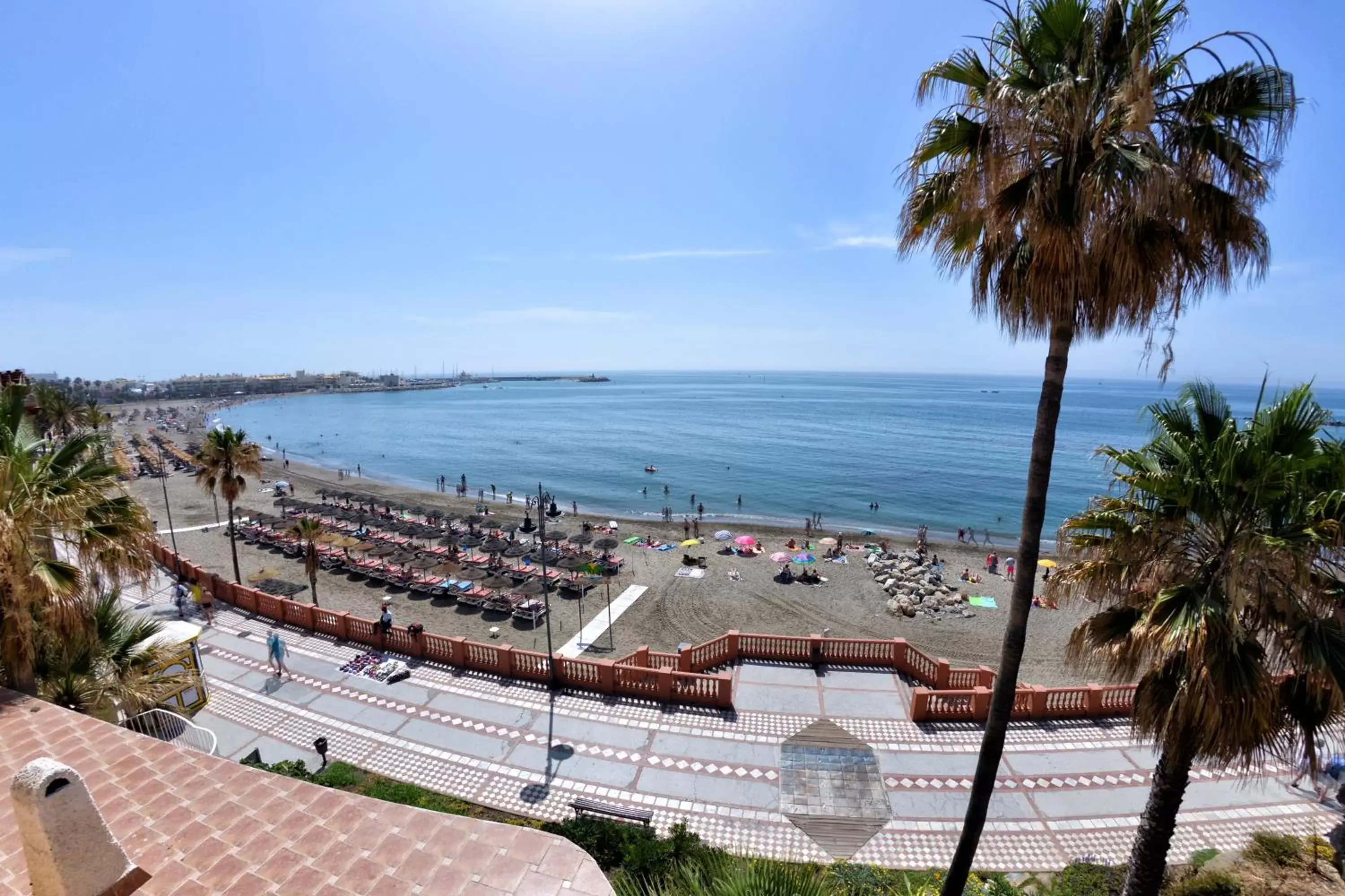 Street view in Hotel Benalmadena Beach