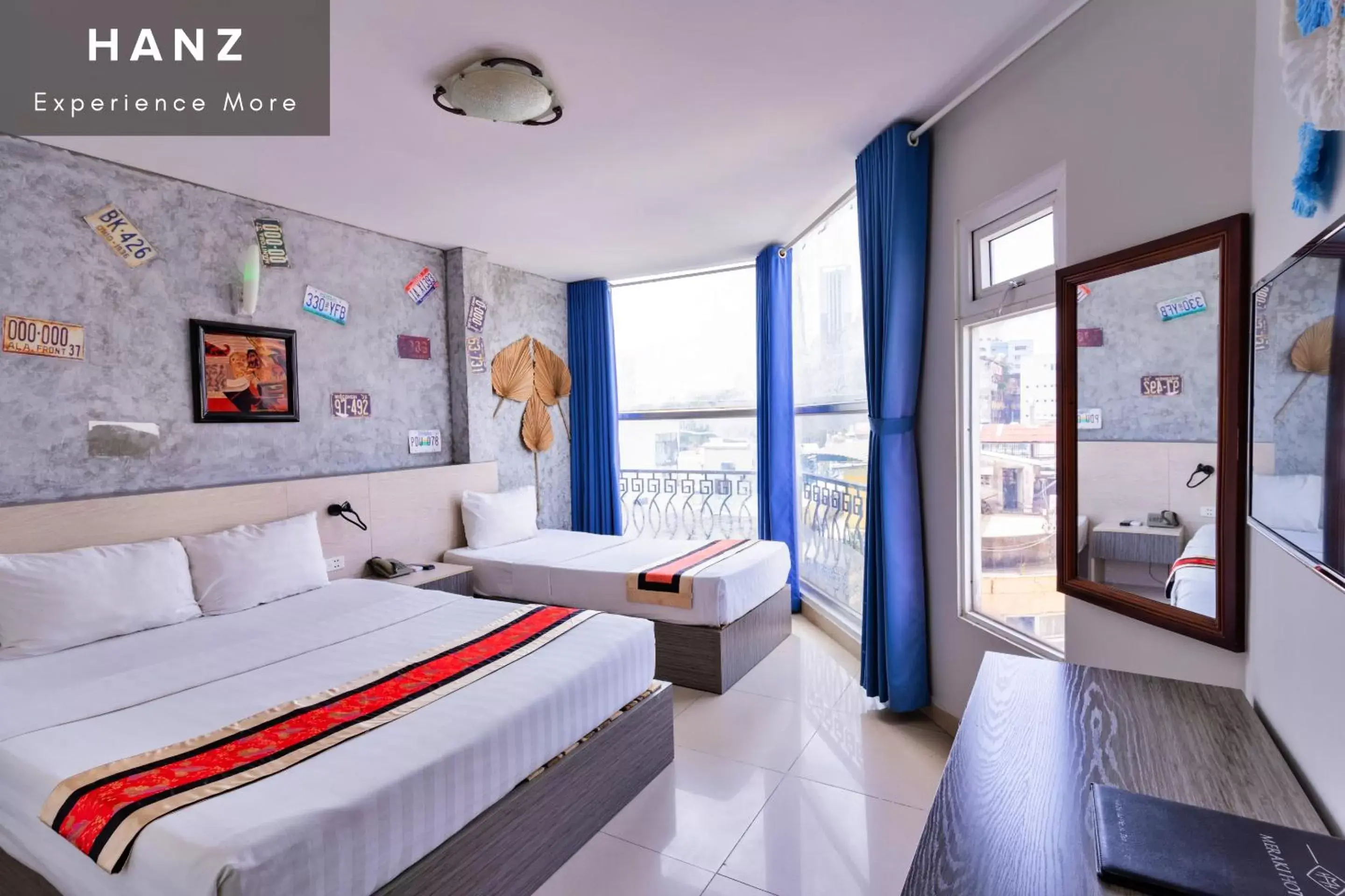 Bed in Meraki Hotel