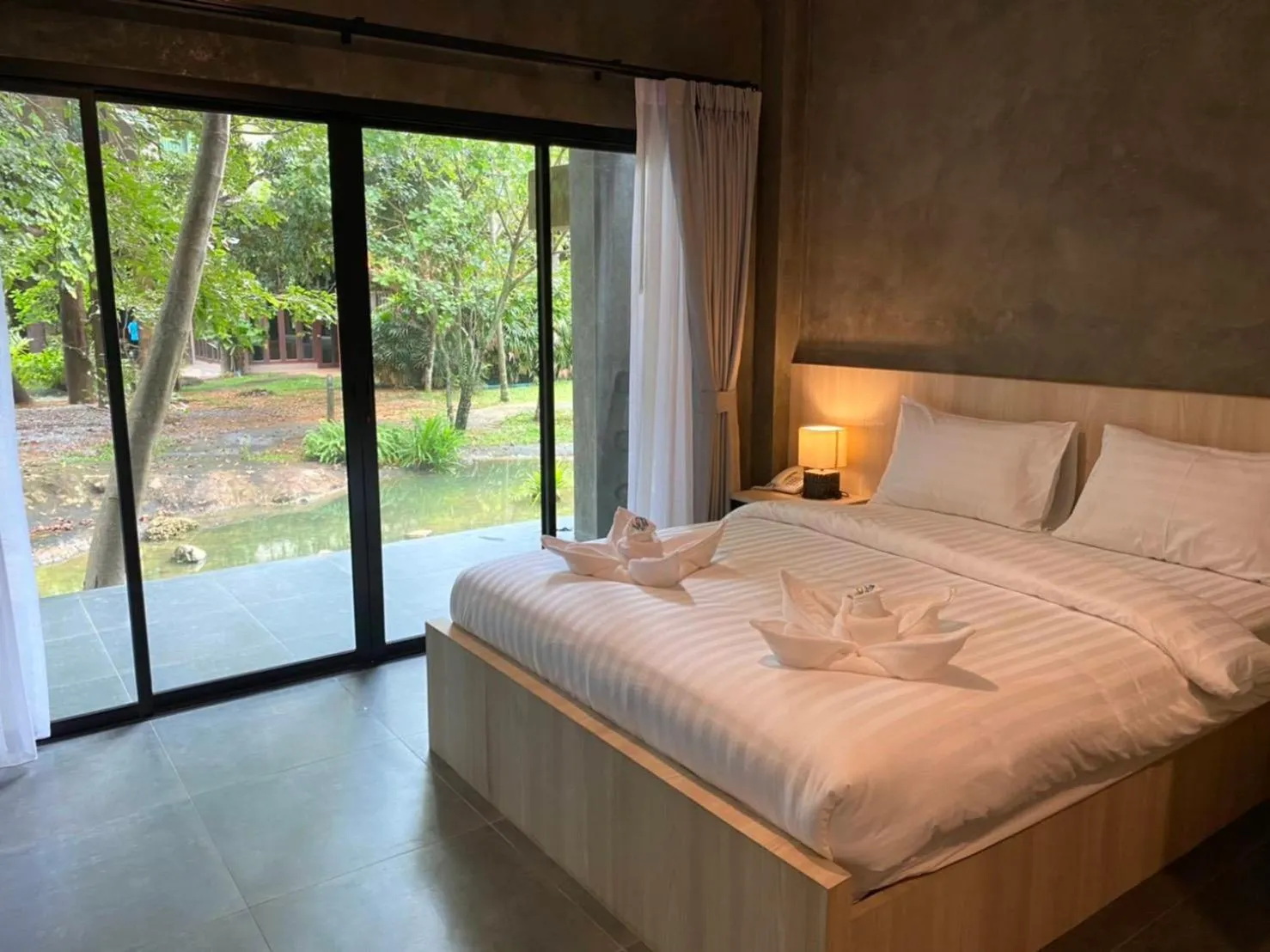 Bed in Blues River Resort