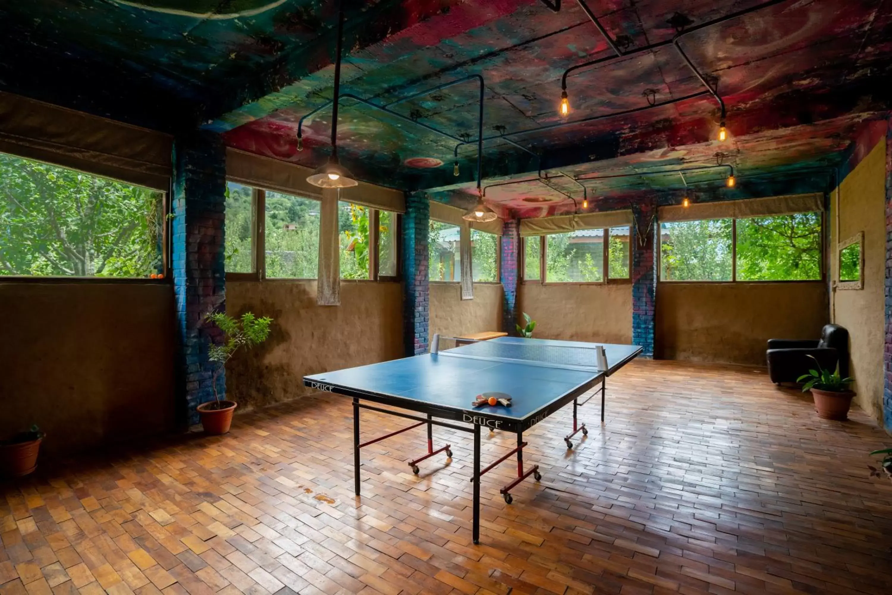 Game Room, Table Tennis in Larisa Resort Manali