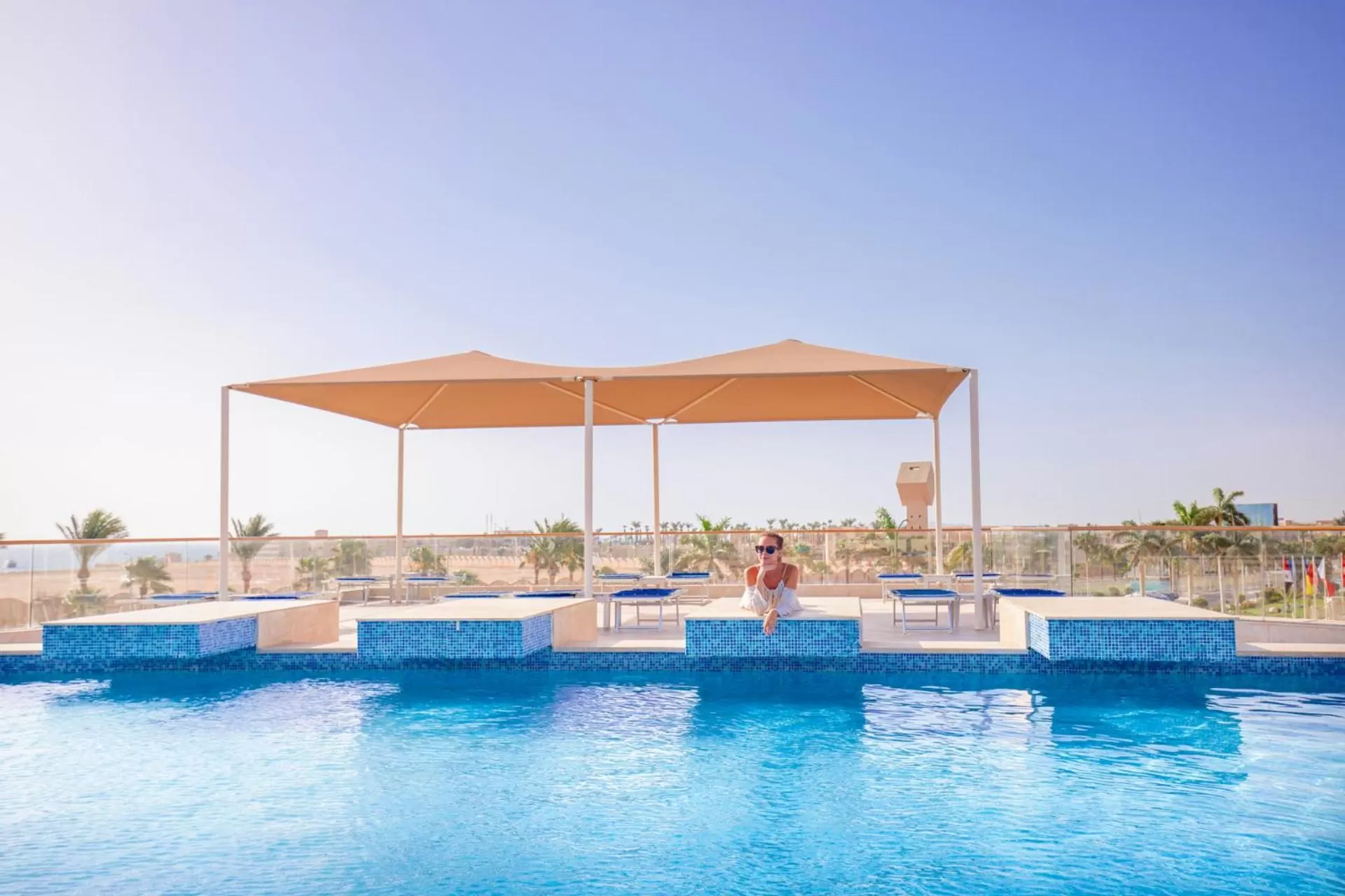 Swimming pool in Pickalbatros Aqua Vista Resort - Hurghada