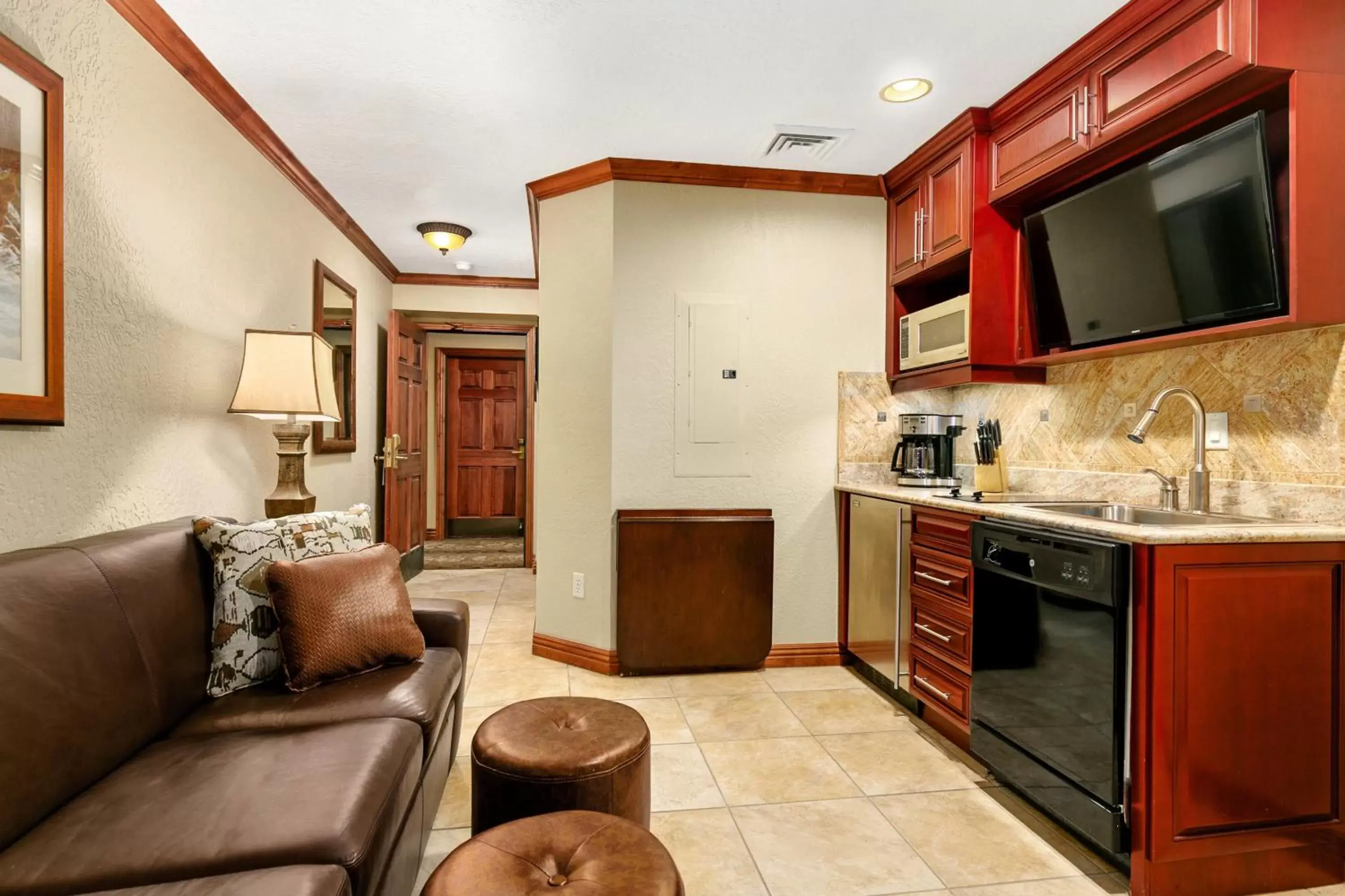 Kitchen/Kitchenette in Condos at Canyons Resort by White Pines