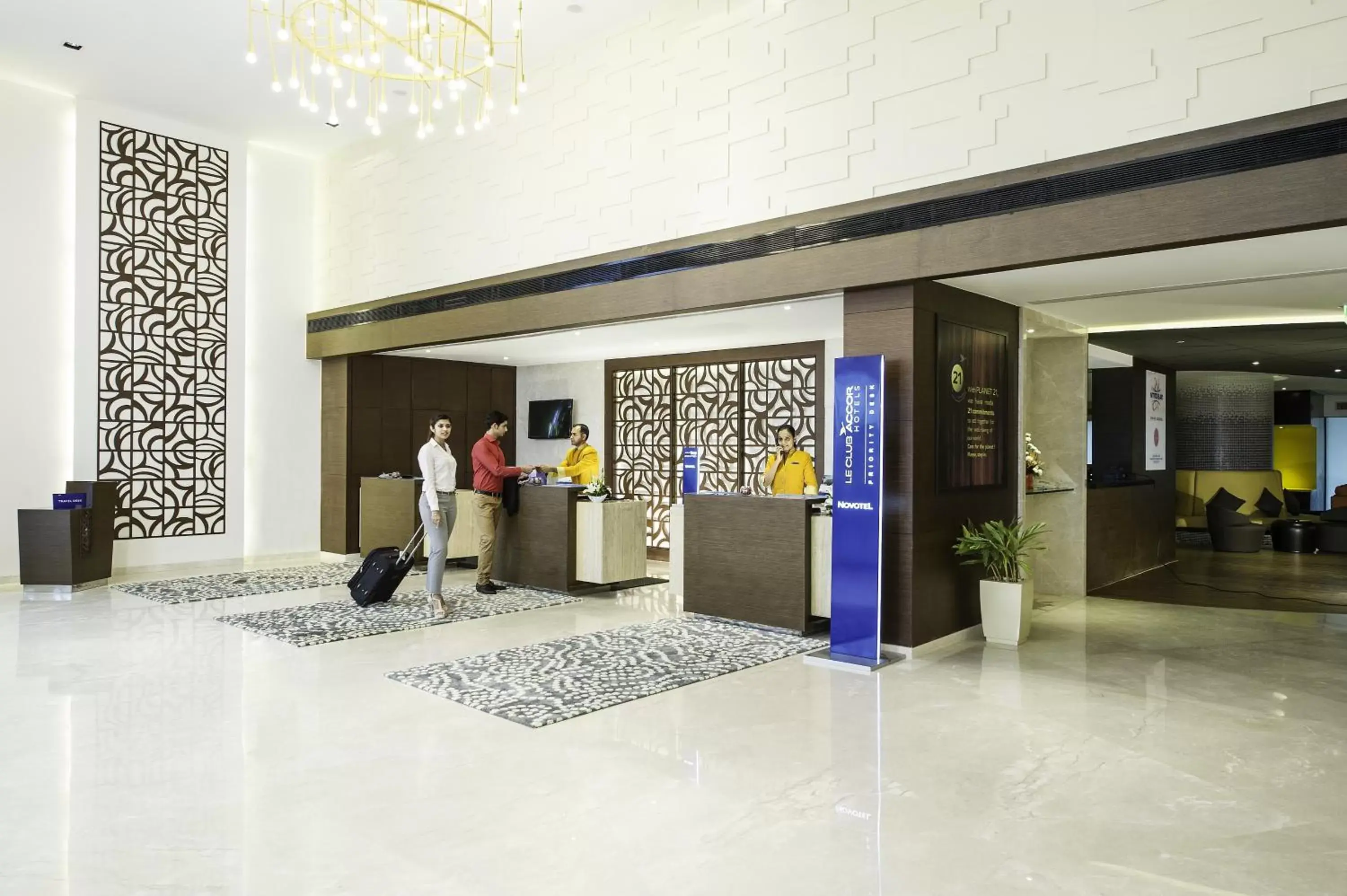 Lobby or reception in Novotel Imagicaa Khopoli