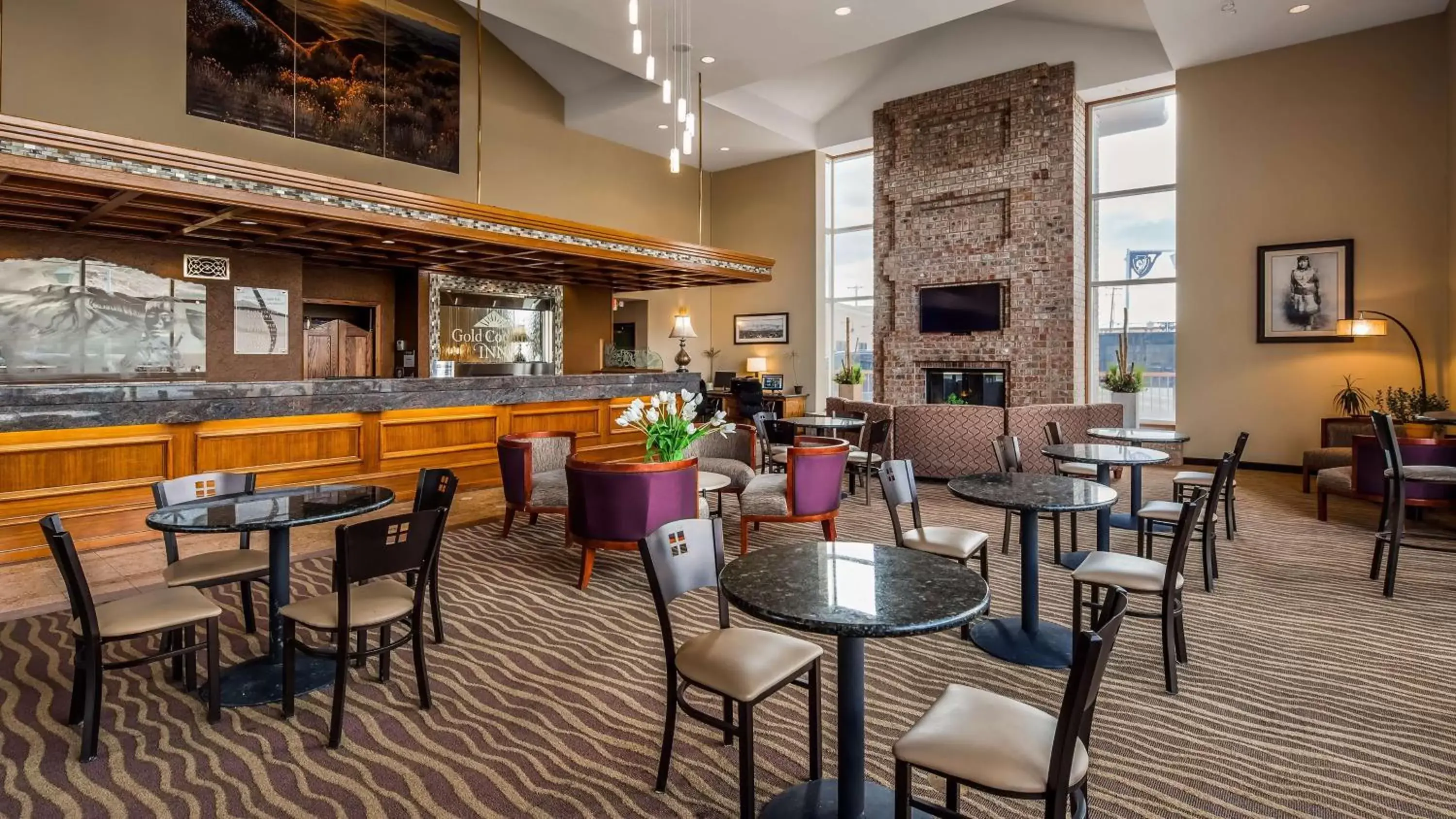 Lobby or reception, Restaurant/Places to Eat in Best Western Plus Gold Country Inn