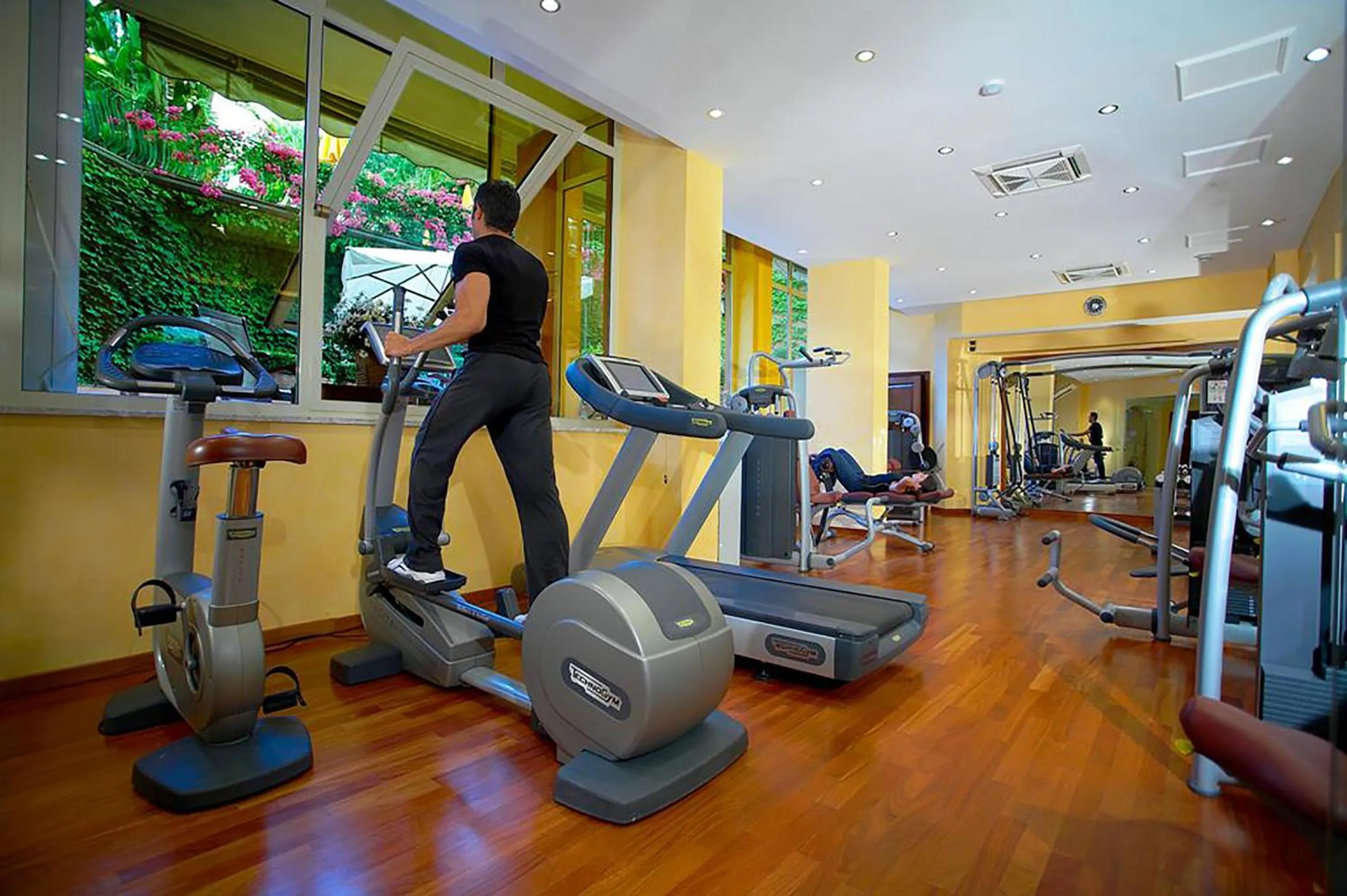 Fitness centre/facilities in Hotel Caparena