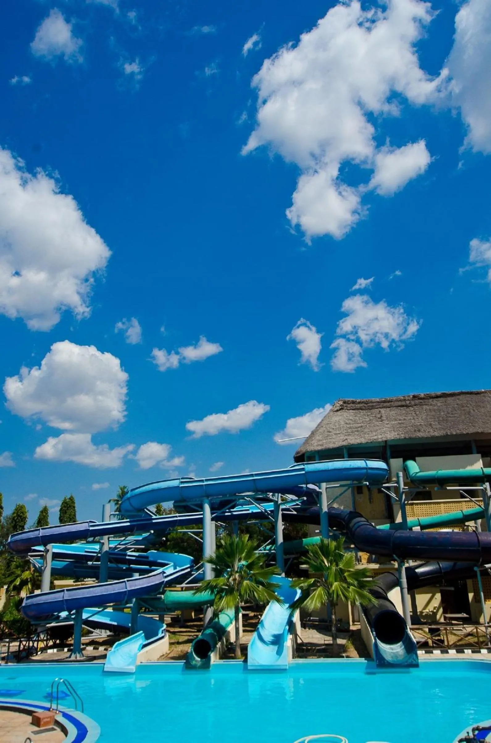 Aqua park in White Sands Hotel