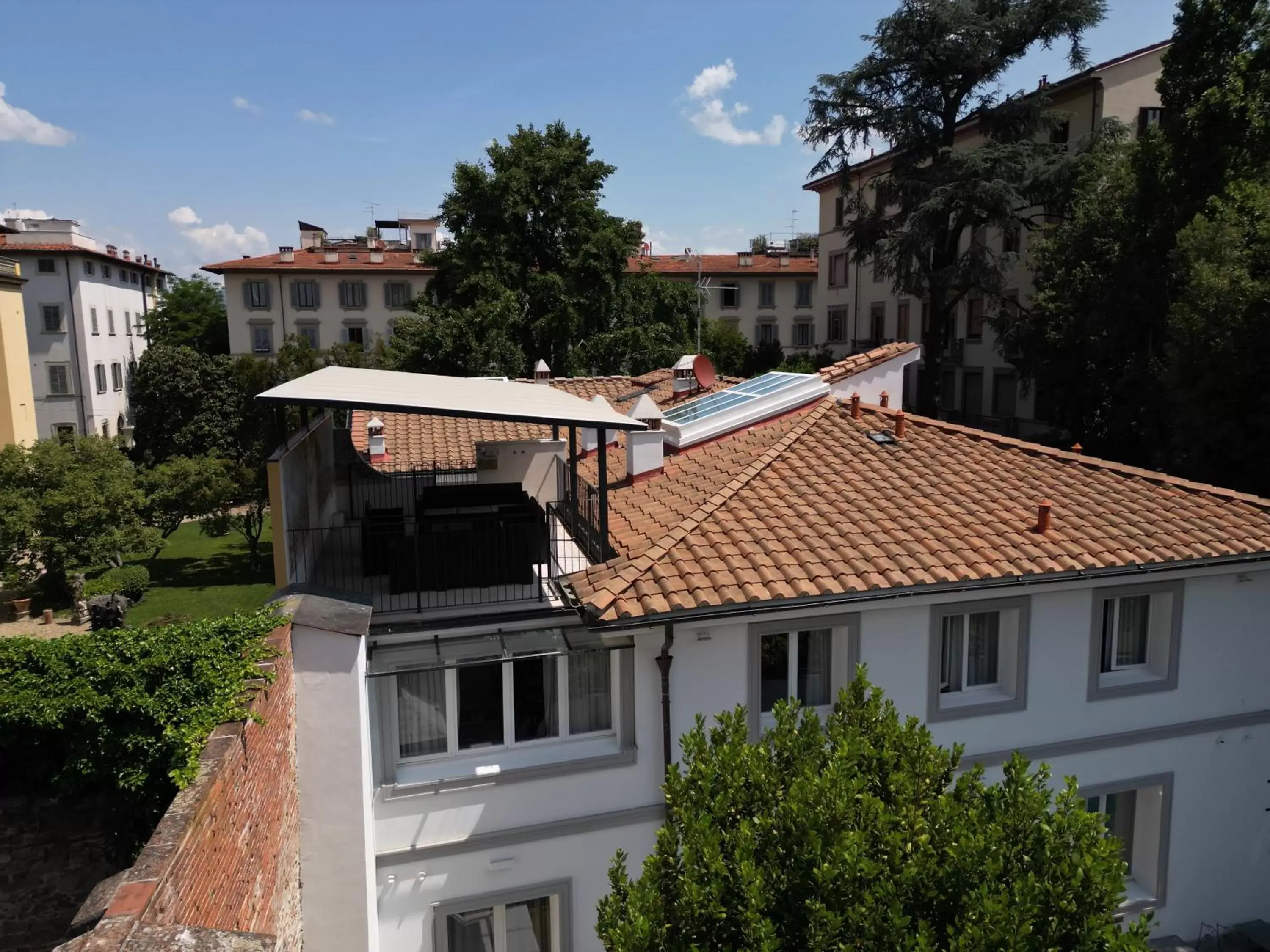 Bird's eye view in Villa Tortorelli