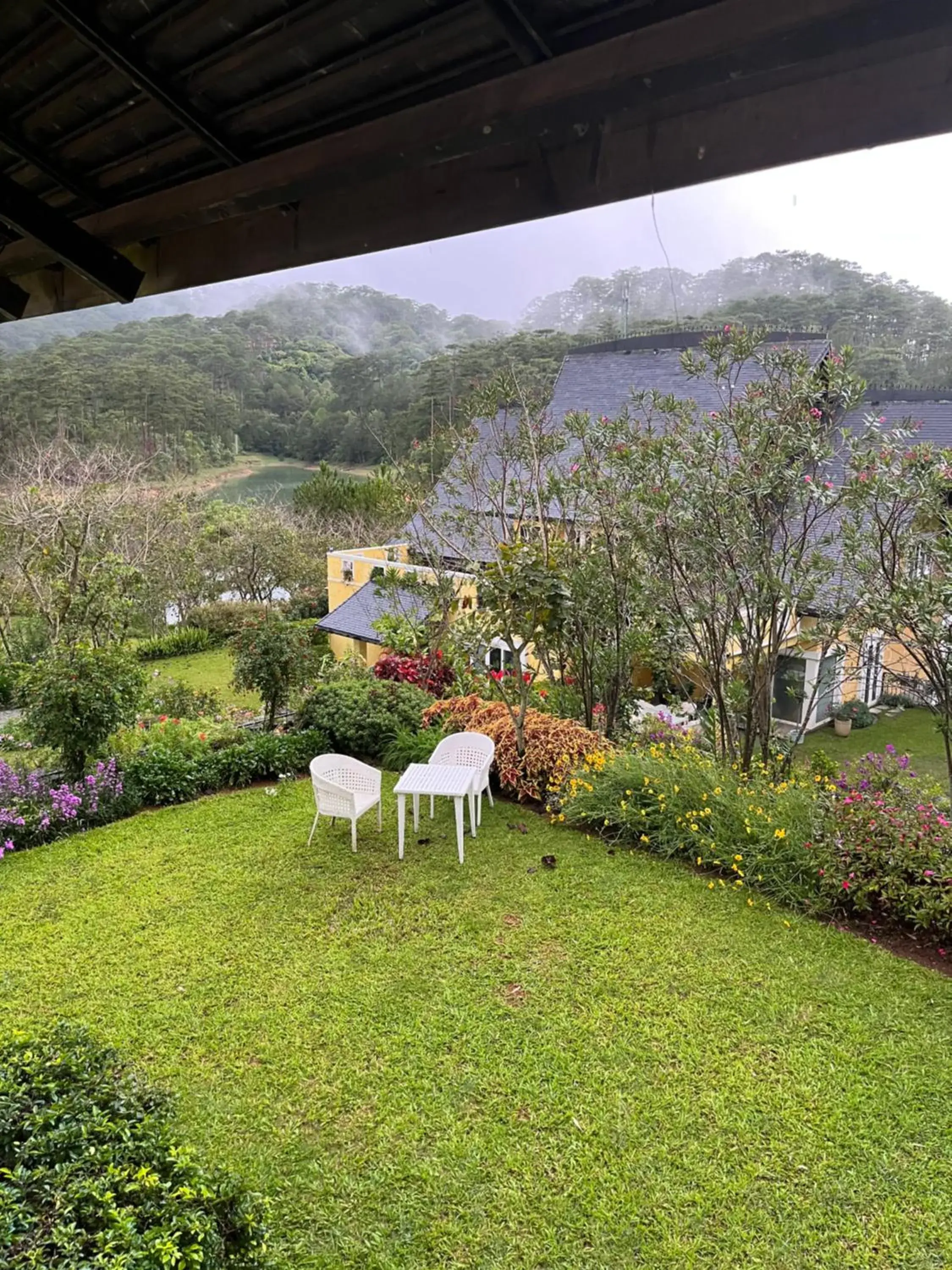 Balcony/Terrace, Garden in Binh An Village Resort