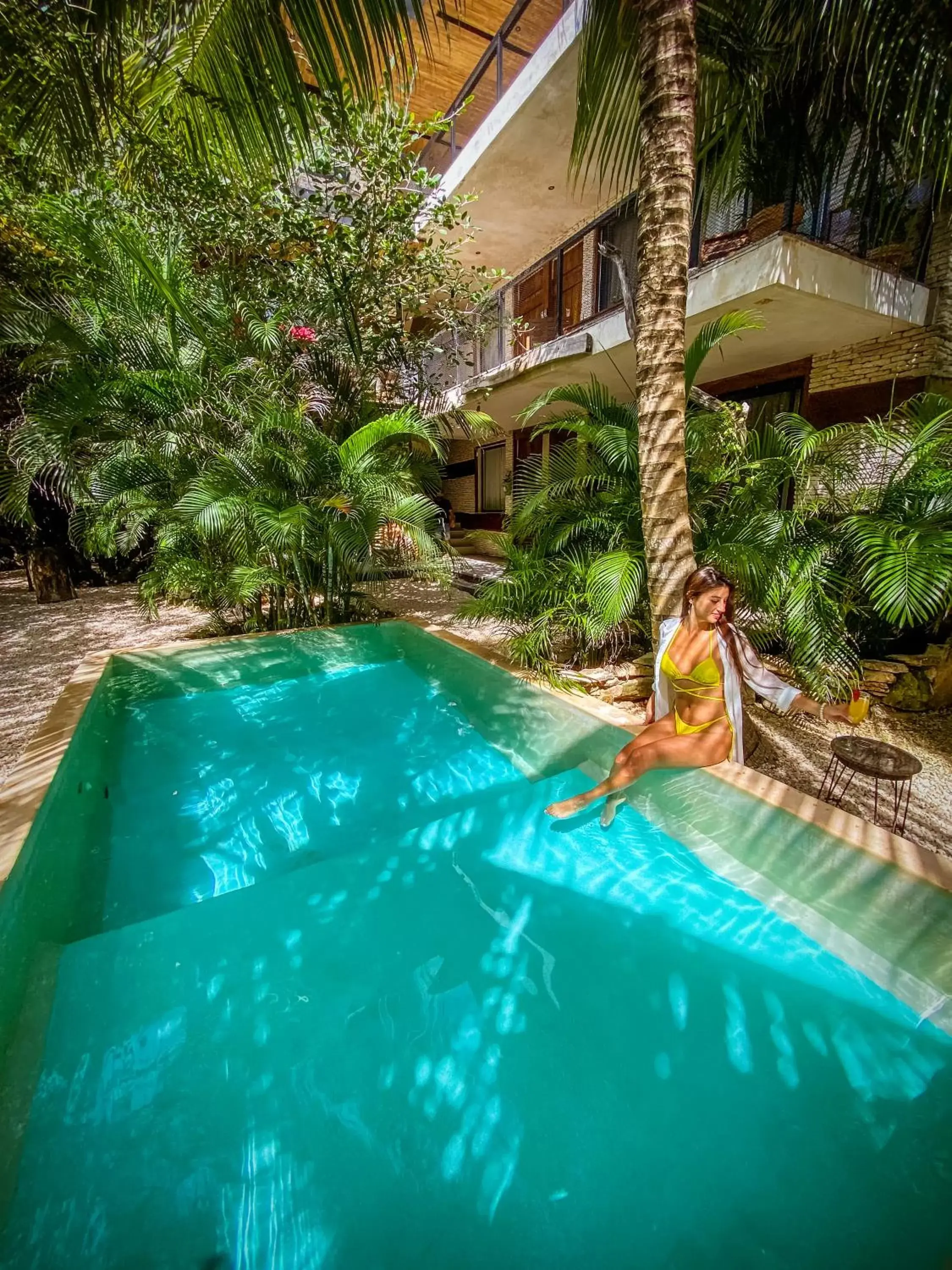 Property building, Swimming Pool in Suites Tulum