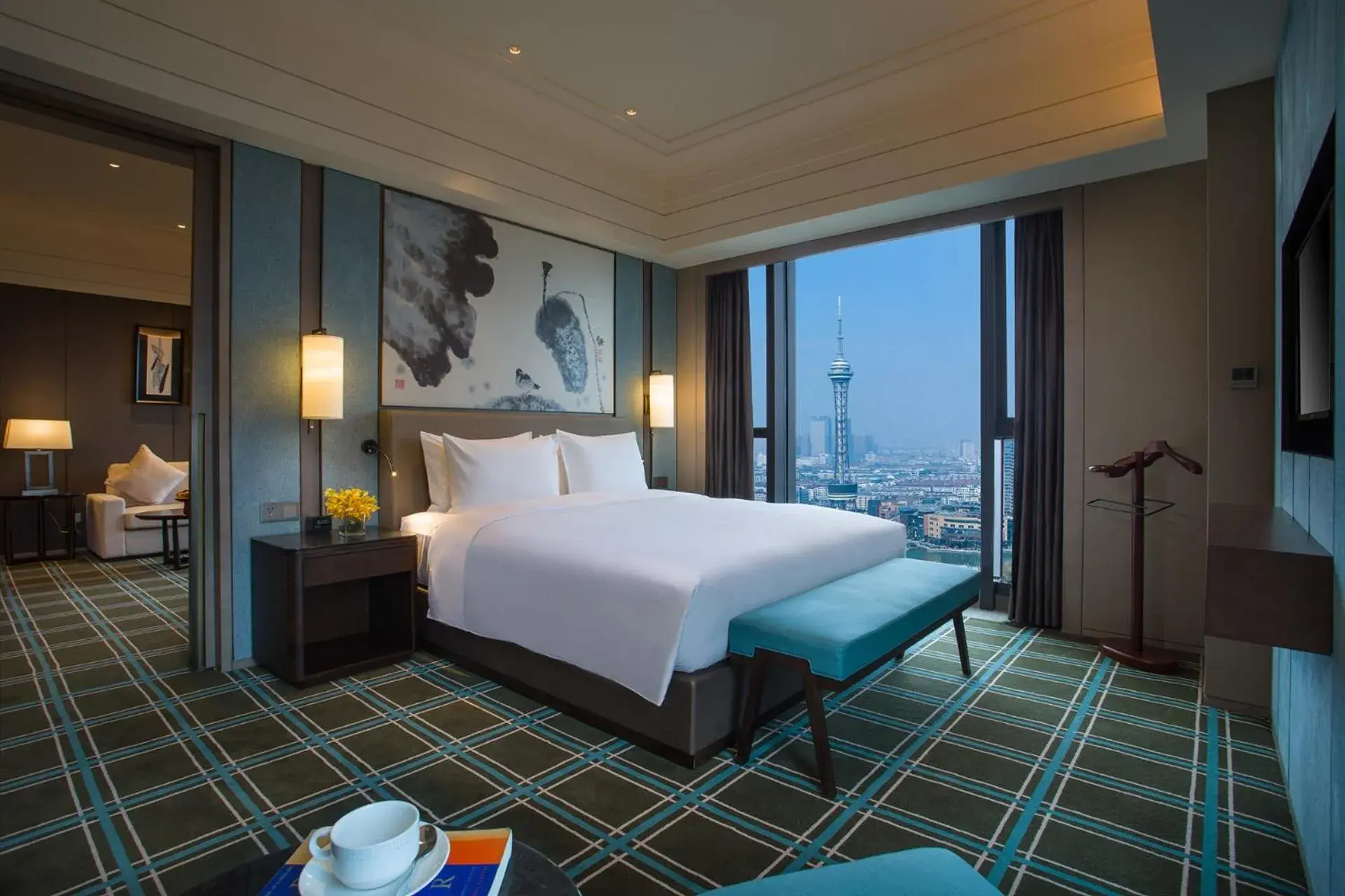 Property building, Bed in Hilton Changzhou Property building, Bed in Hilton Changzhou