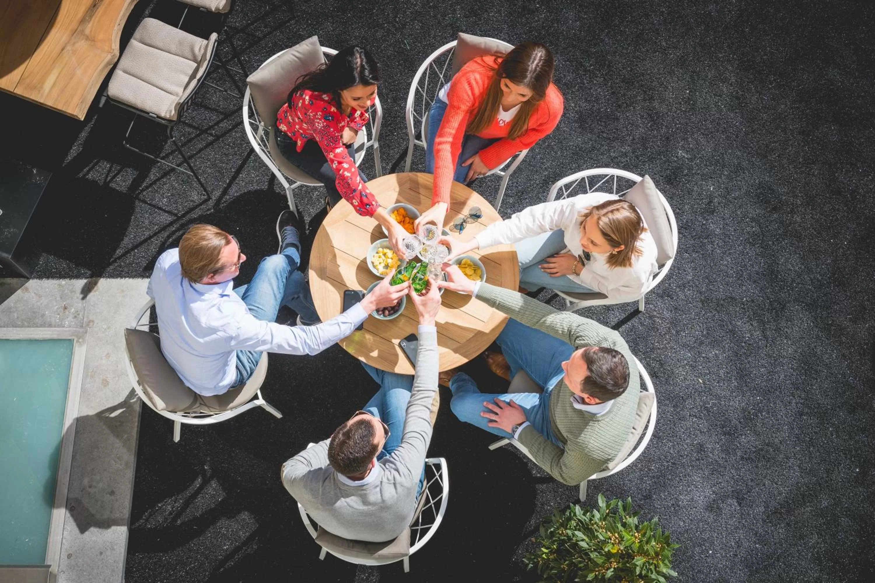 Restaurant/places to eat in Boutique Hotel Sablon by CW Hotel Collection