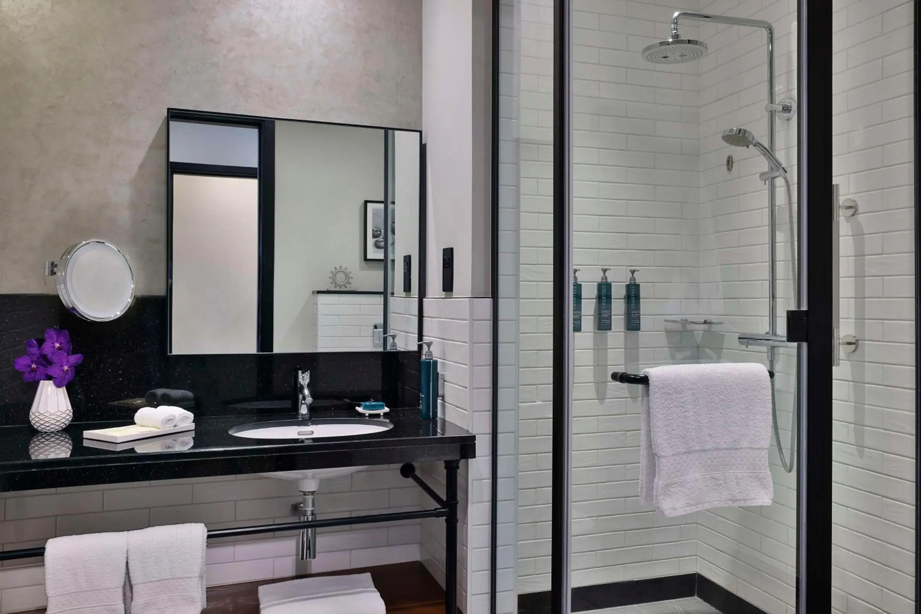 Bathroom in DoubleTree by Hilton Dubai M Square Hotel & Residences