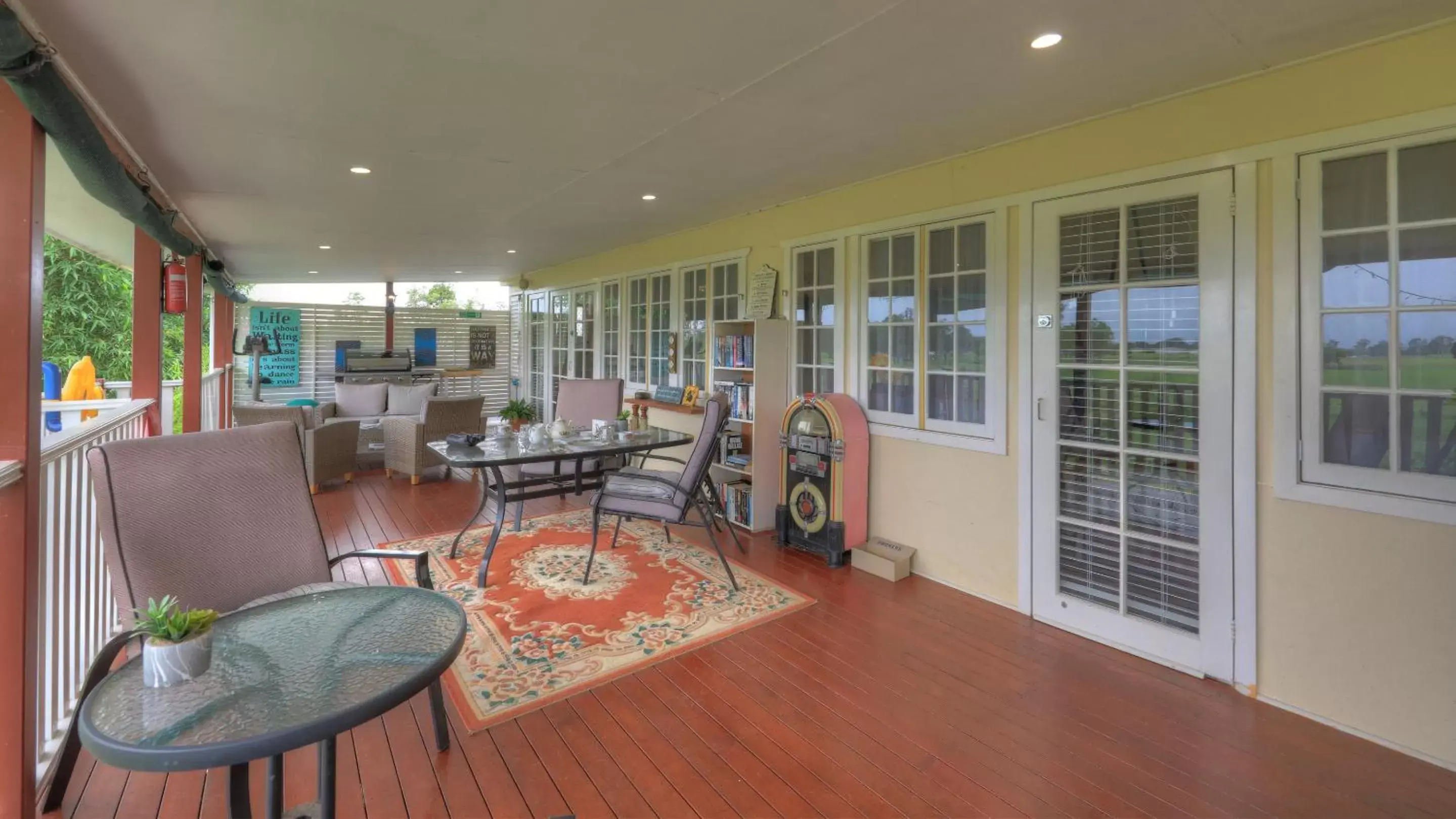 Balcony/Terrace in Andavine House - Bed & Breakfast