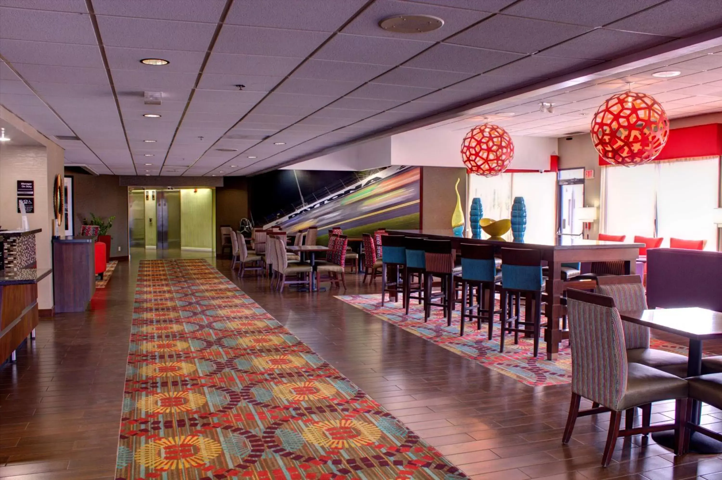 Lobby or reception in Hampton Inn Daytona Speedway-Airport