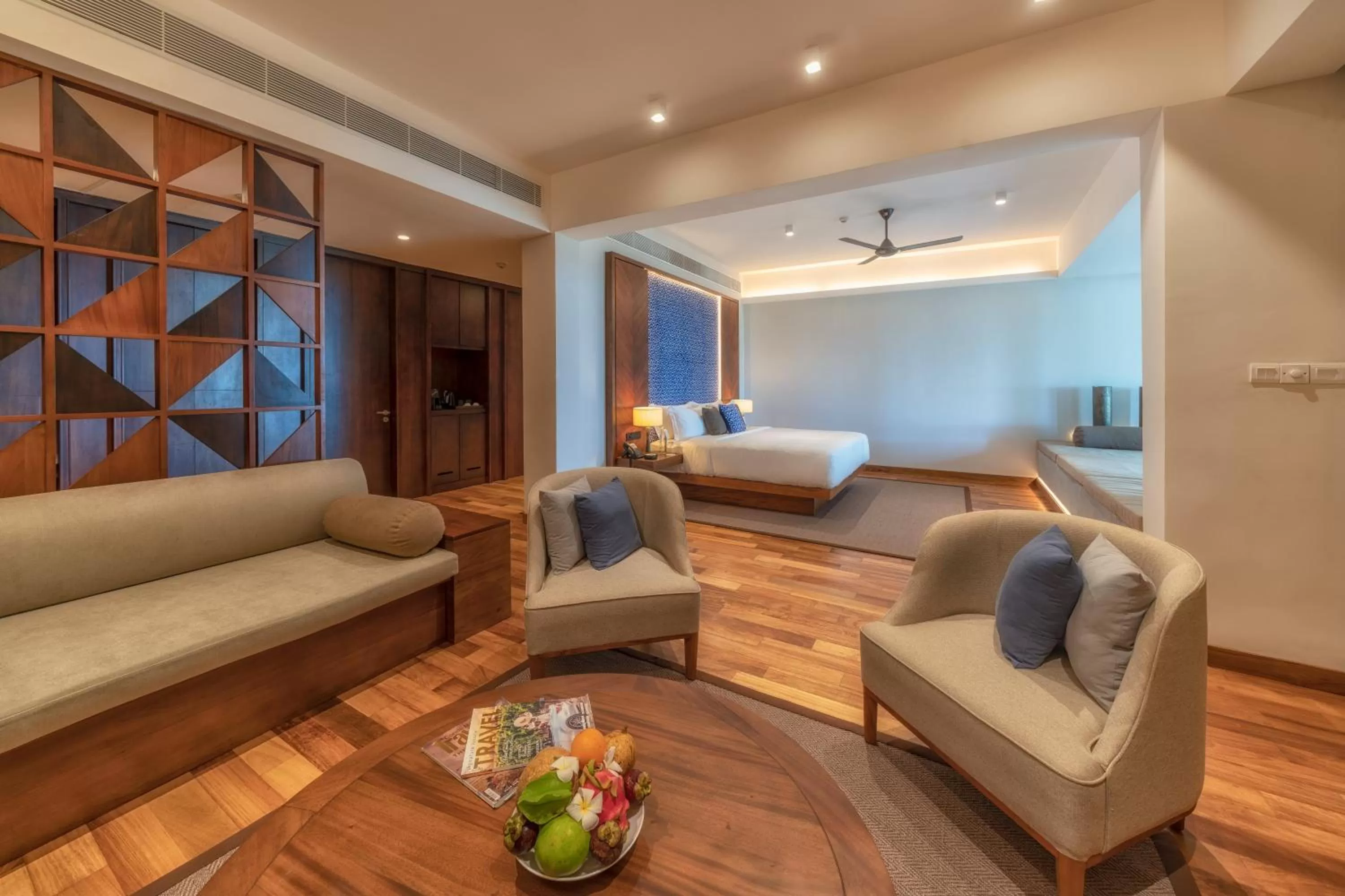 Living room in Le Grand Galle