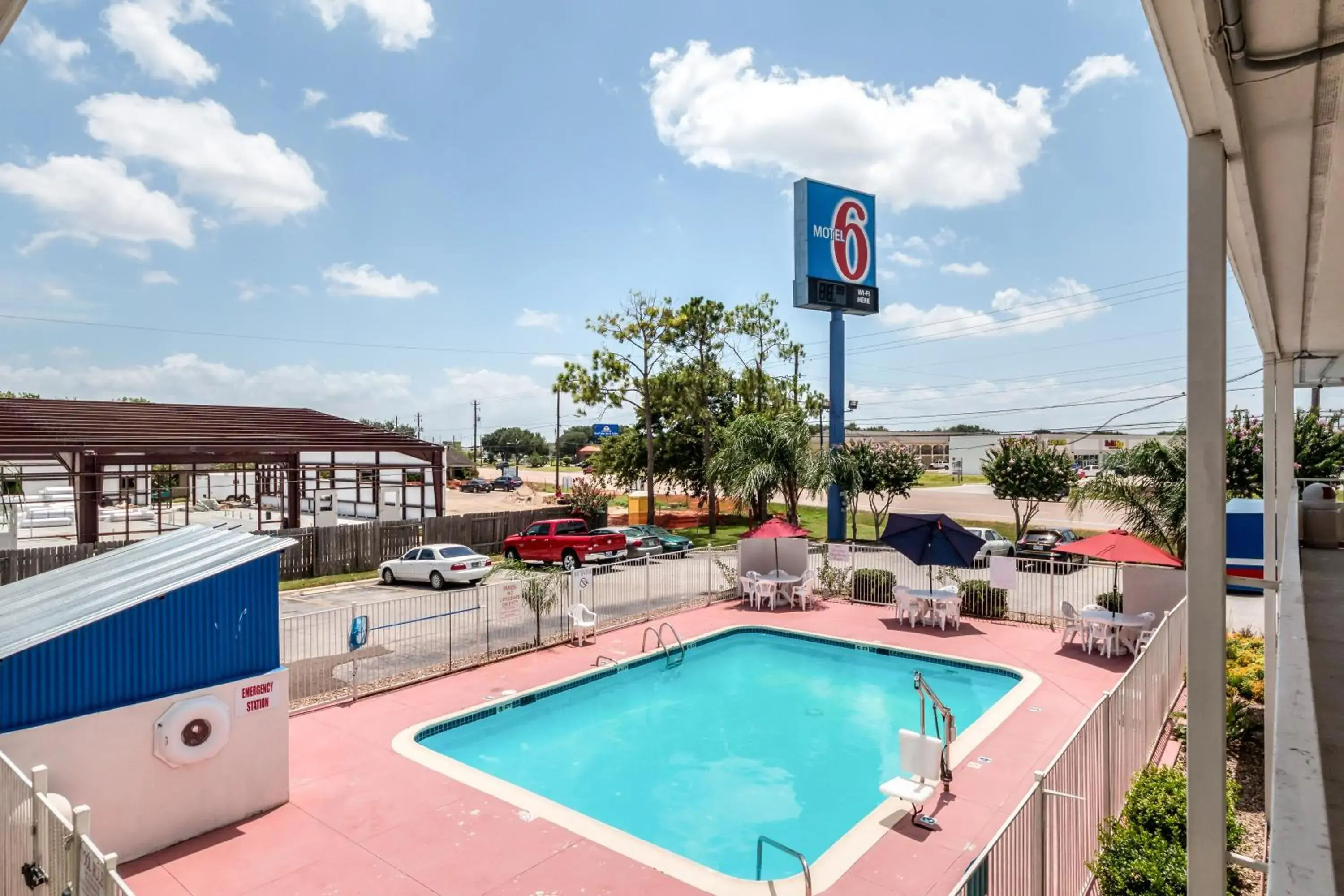 Swimming Pool in Motel 6-Victoria, TX