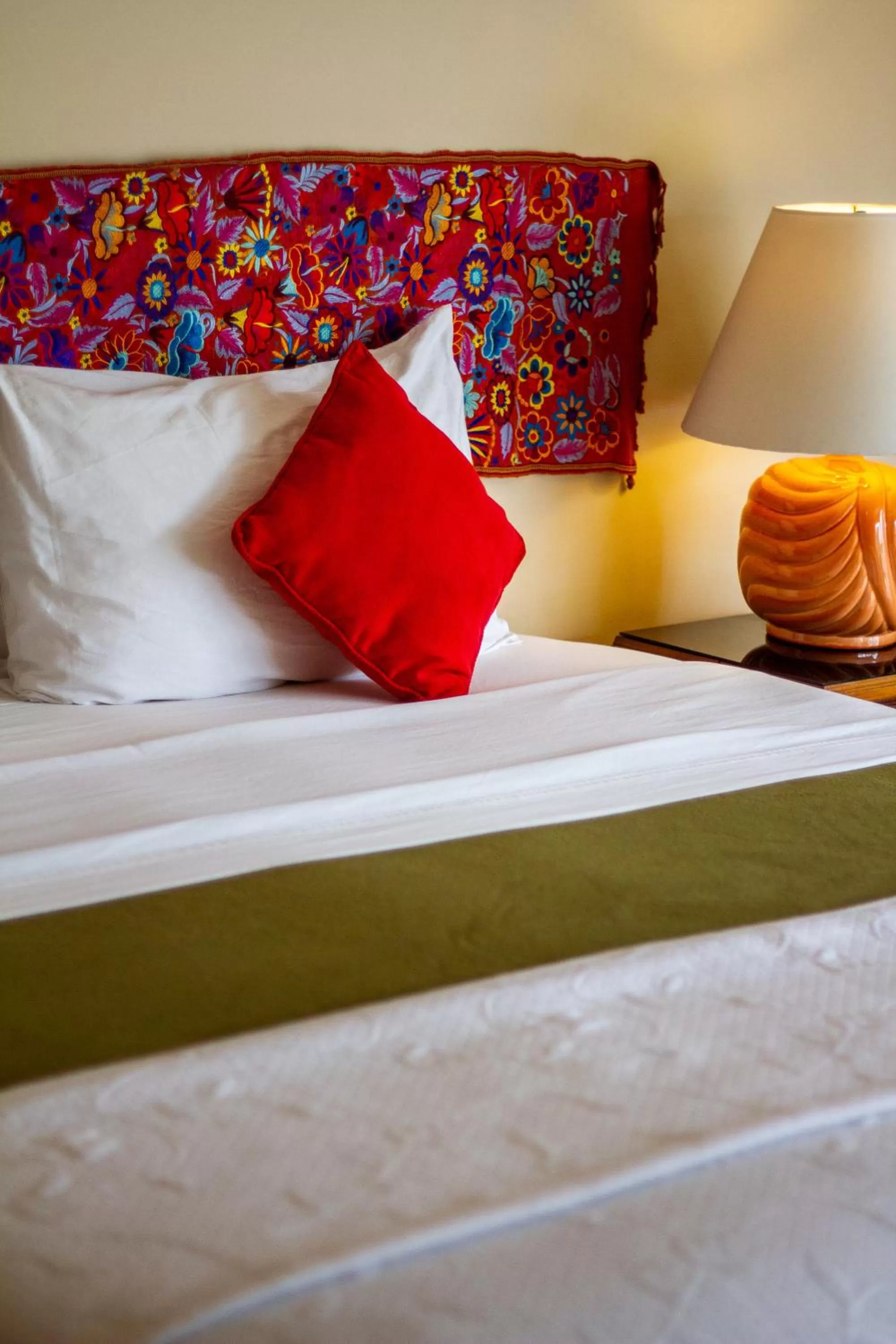 Decorative detail, Bed in Casa de Luz