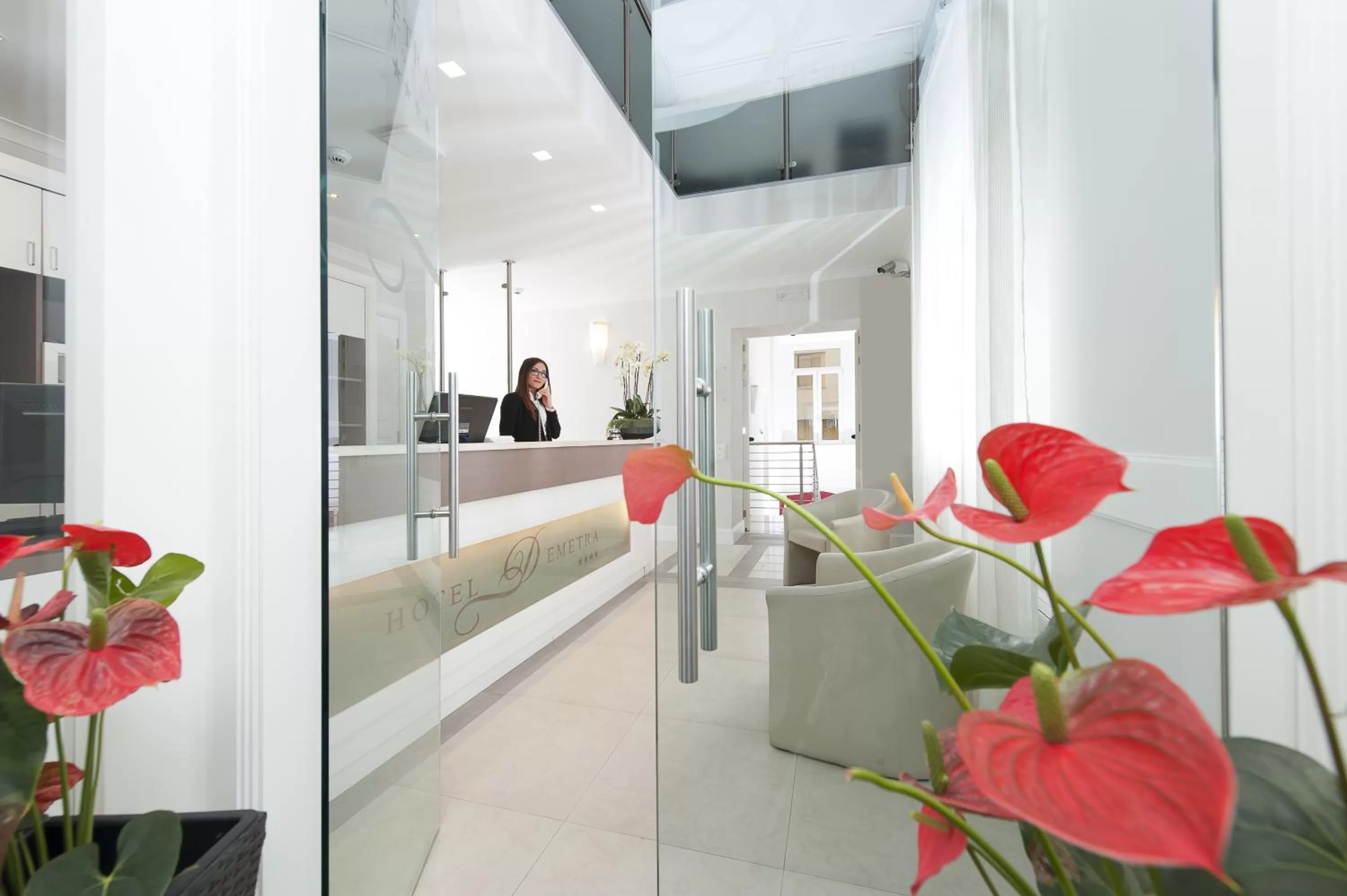 Facade/entrance in Demetra Hotel