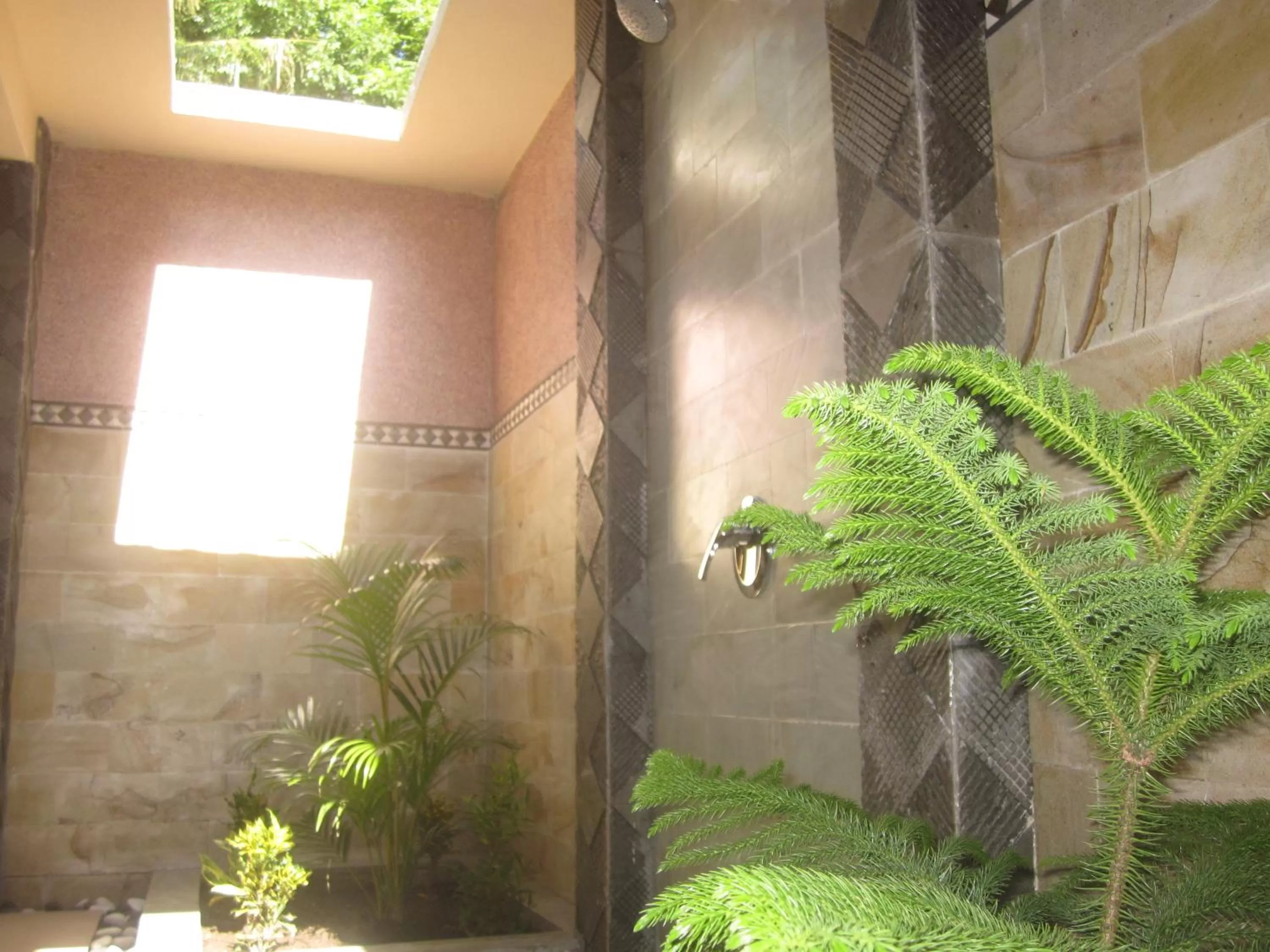 Shower in Sandy Beach Bungalows