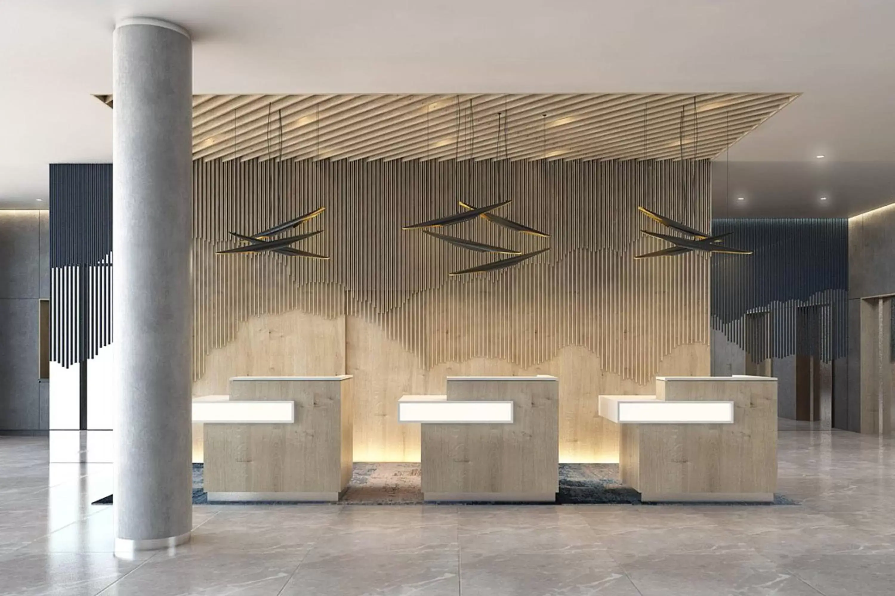 Lobby or reception in Courtyard by Marriott Szczecin City