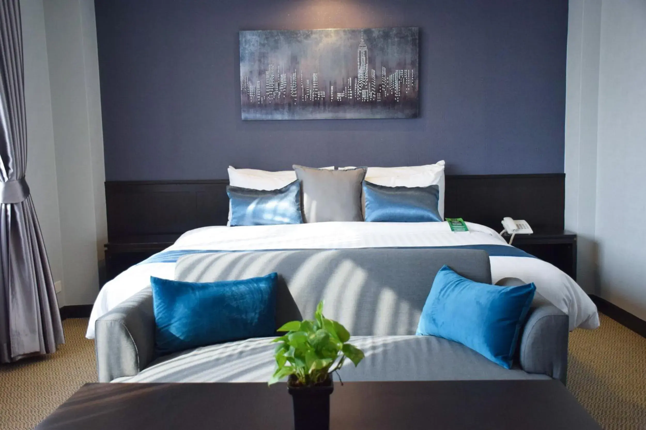 Photo of the whole room, Bed in The Color Living Hotel