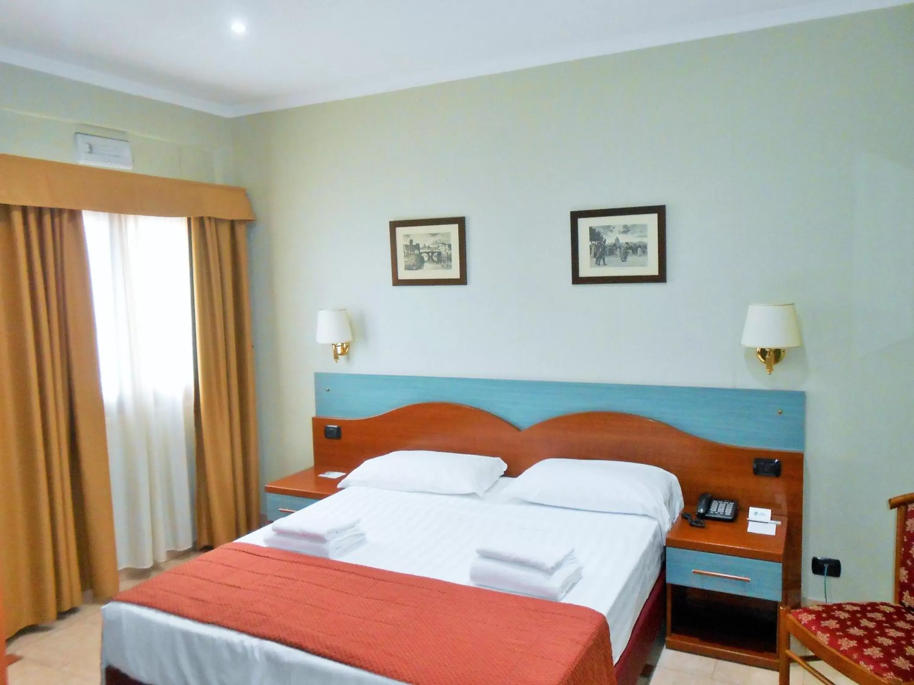 Photo of the whole room, Bed in Hotel Riviera Fiumicino