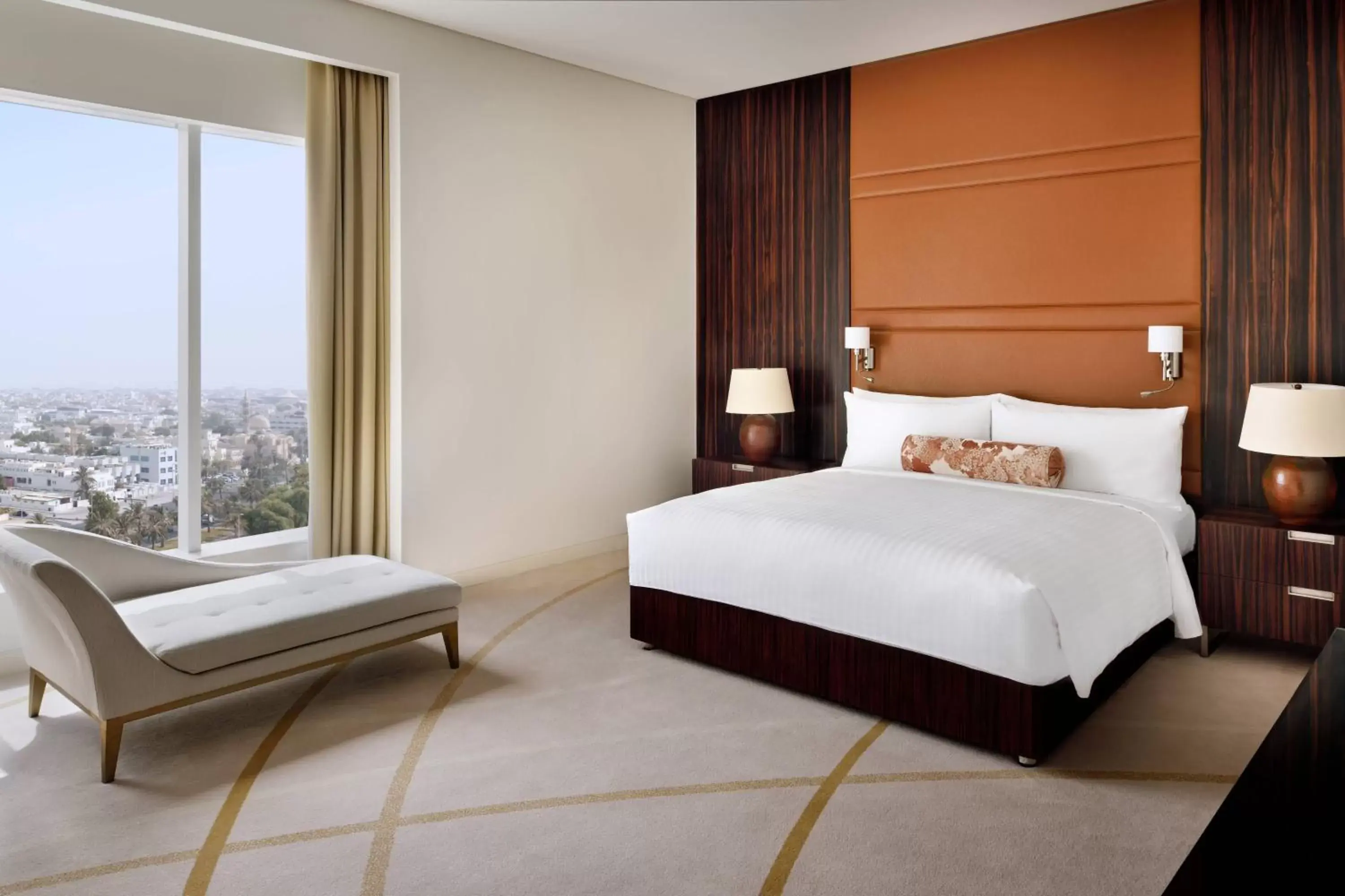 Bedroom, Bed in Marriott Hotel Downtown Abu Dhabi