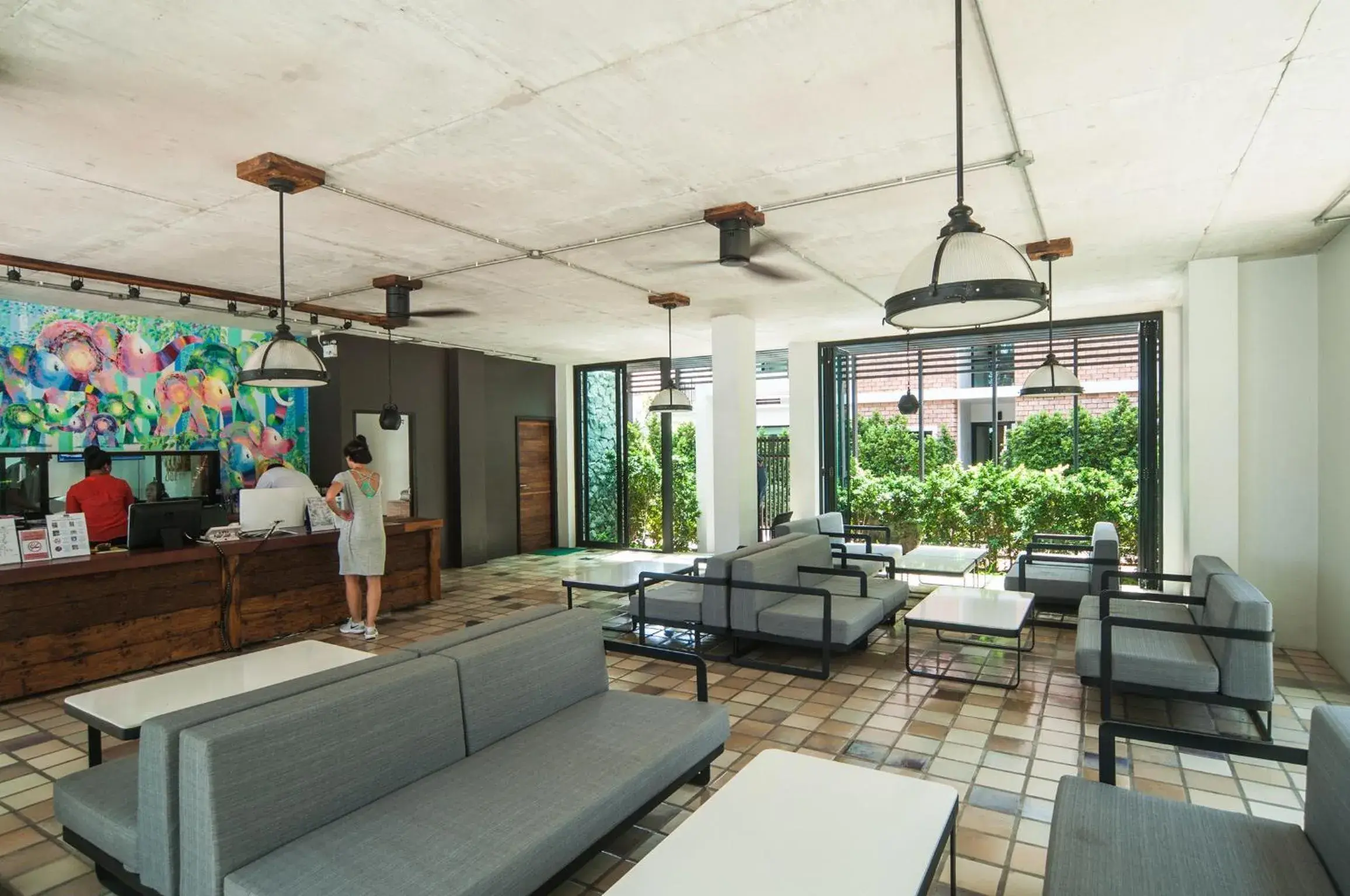 Lobby or reception in The Title KR Beach Condotel Rawai Beach Lobby or reception in The Title KR Beach Condotel Rawai Beach